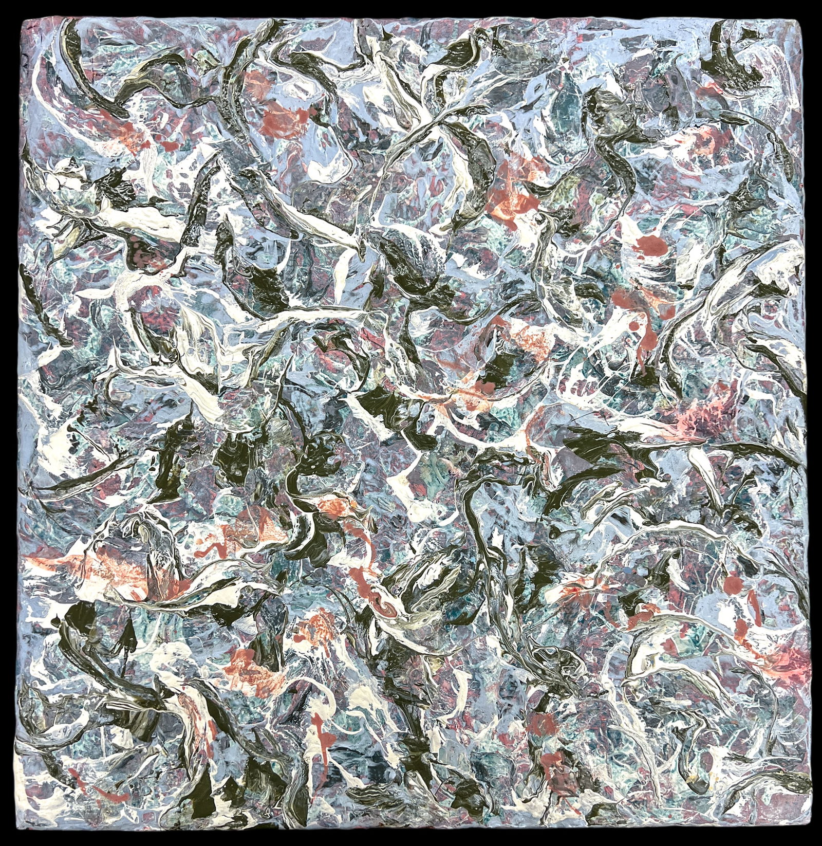 Karen Laband "9/07" Oil on Plaster - 2