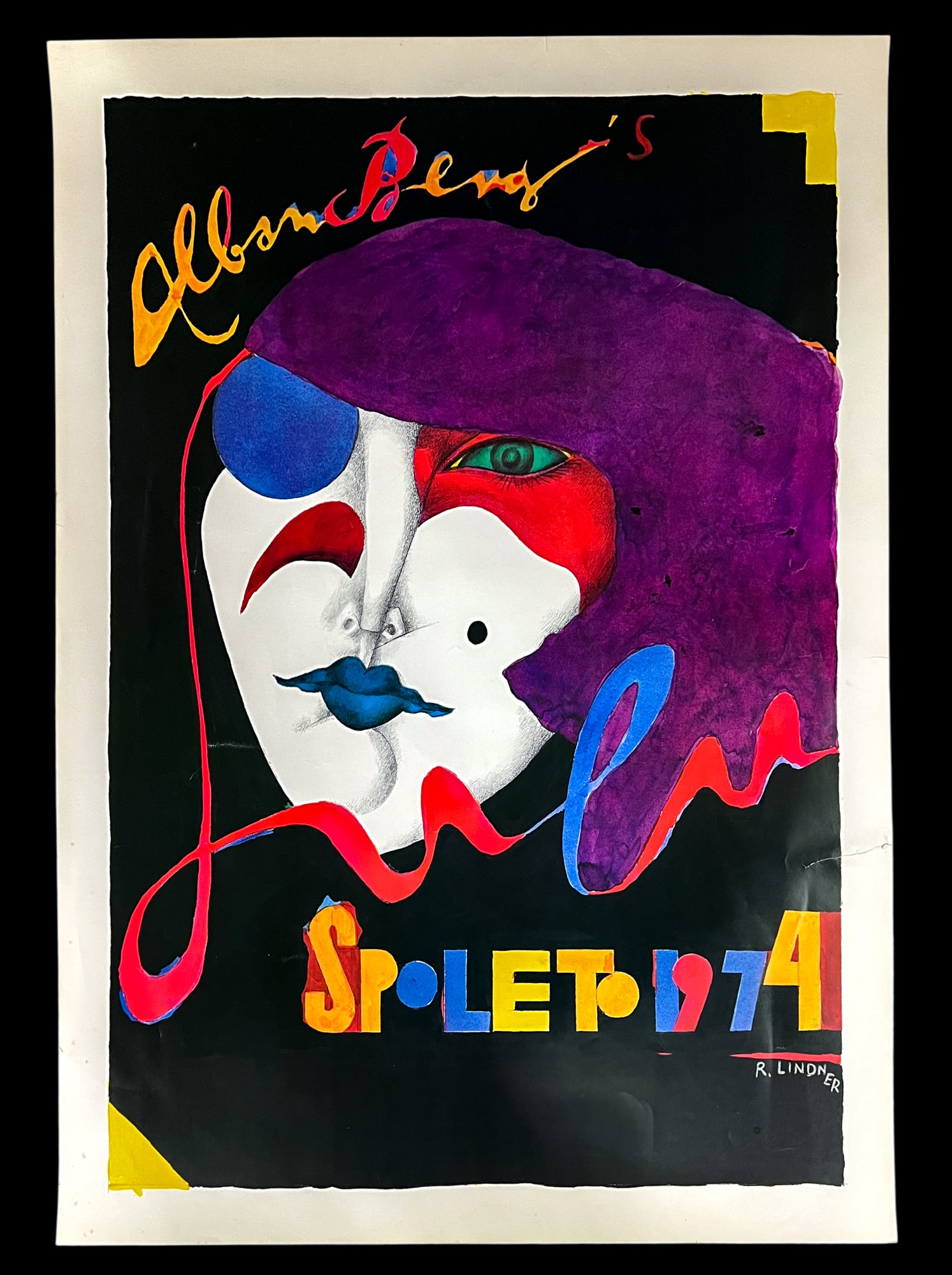 1974 Spoleto Festival of Two Worlds Lithograph Poster - 2