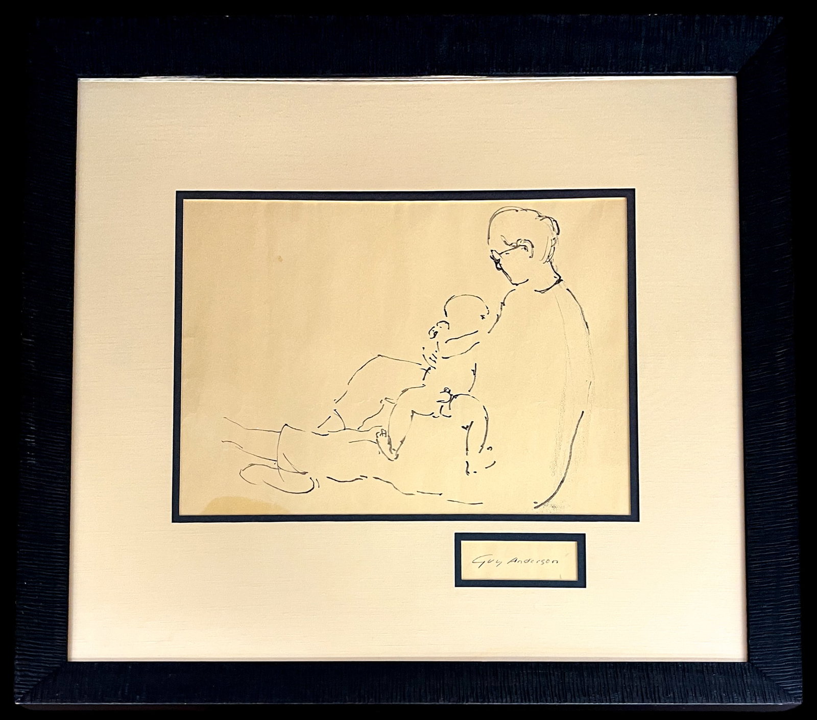 Guy Anderson "Mother and Child" Lithograph - 2