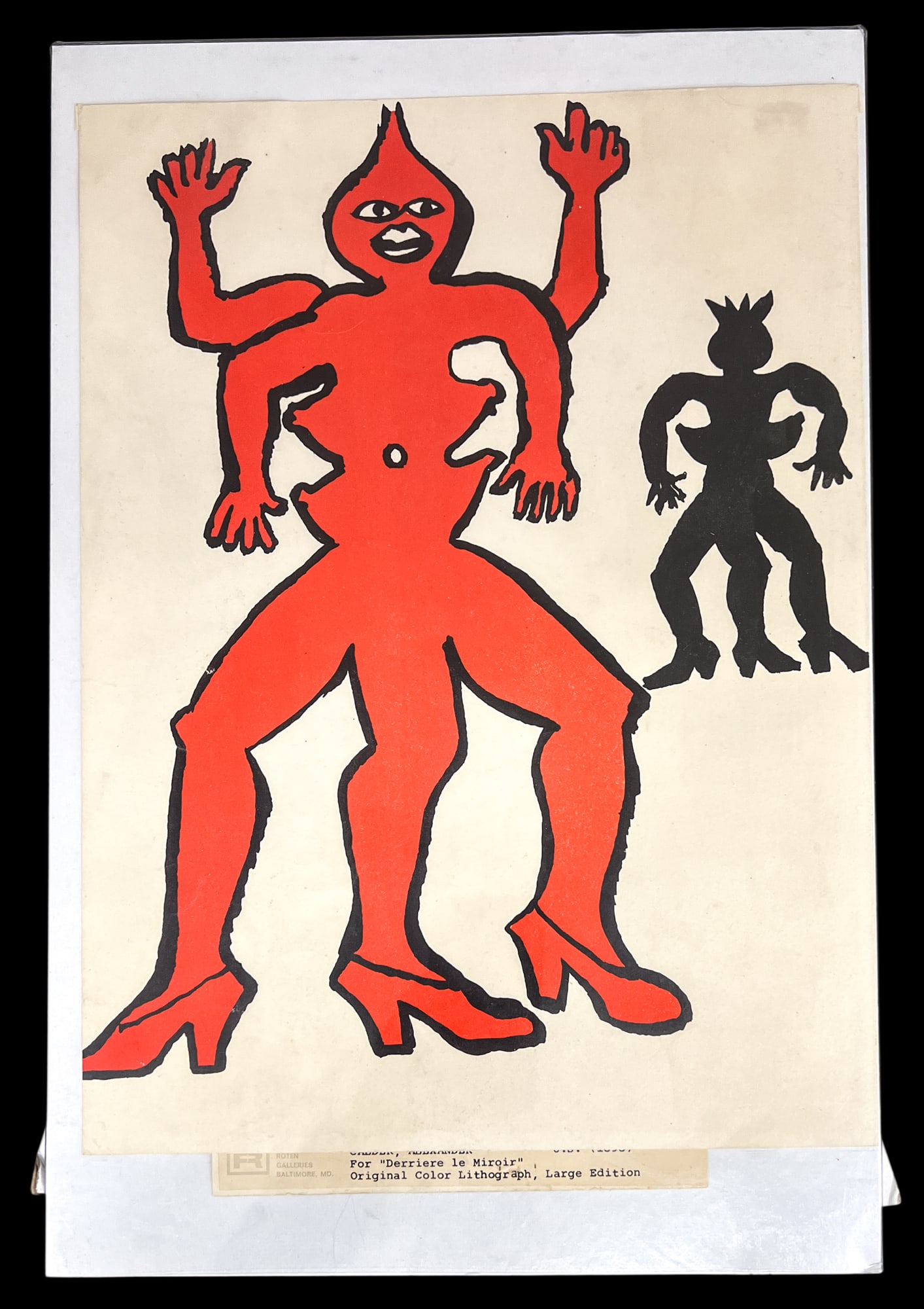 Alexander Calder "Derriere le Miroir" 1975 Lithograph - 2