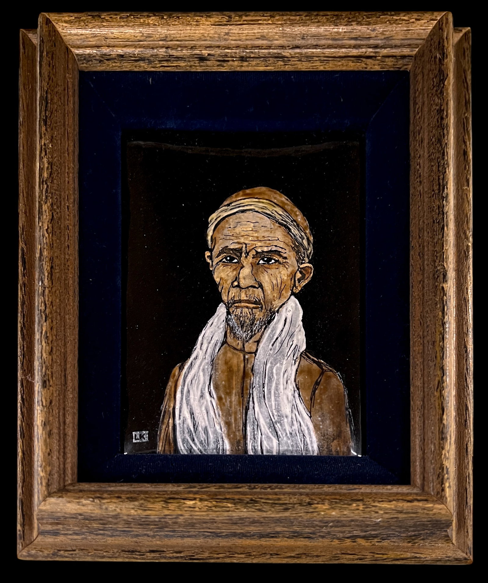 Lenore Kobayashi "Sage" 1974 Limoges Enamel - 2