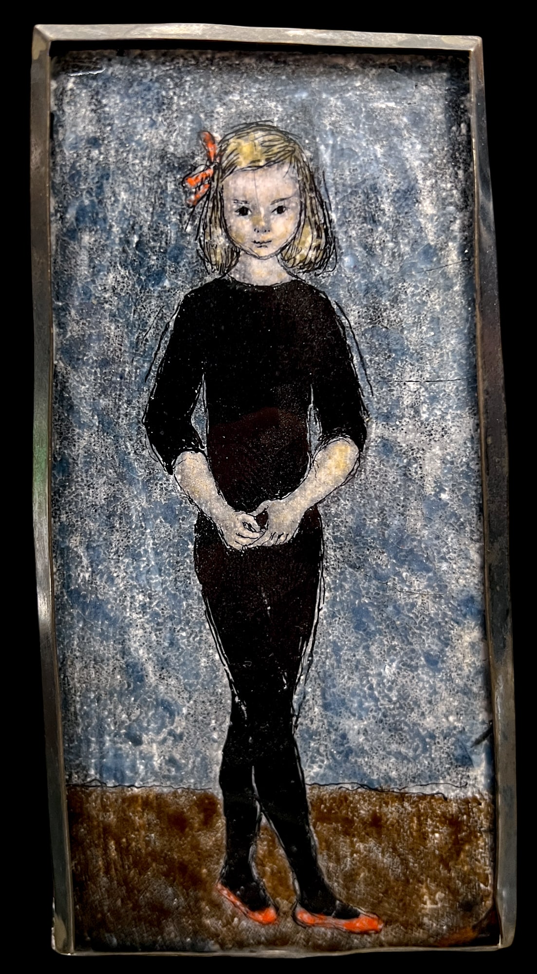 Lisel Salzer "Ballet" Limoges Enamel - 2