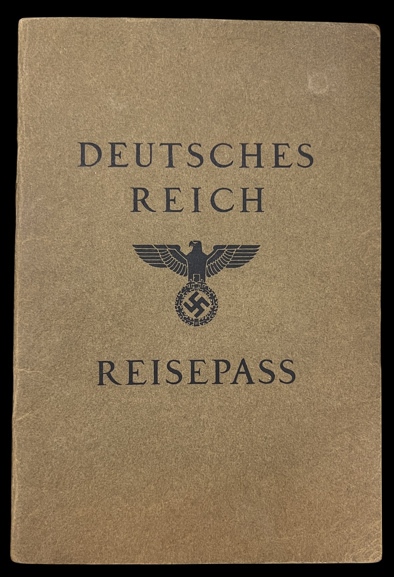 3pc Lisel Salzer 1938 Nazi Germany Passport & 1939 US DoL Immigrant ID Card - 2