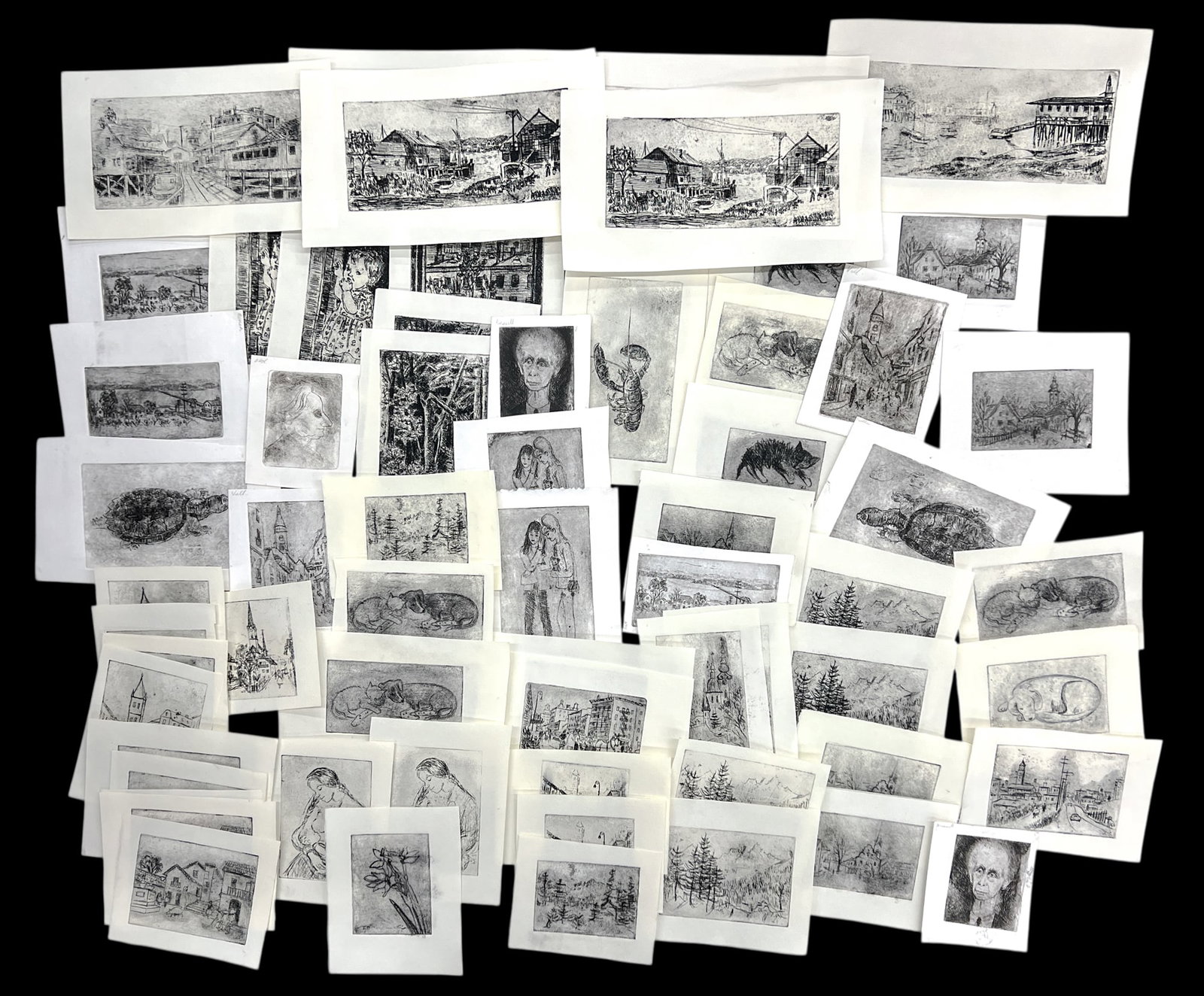 65pc Lisel Salzer Etchings (1 of 1)