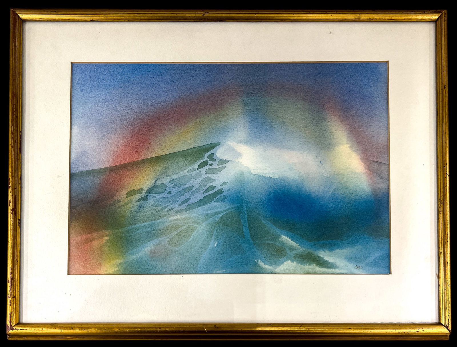 James Coffin "Heaven's Sign" Watercolor on Paper - 2