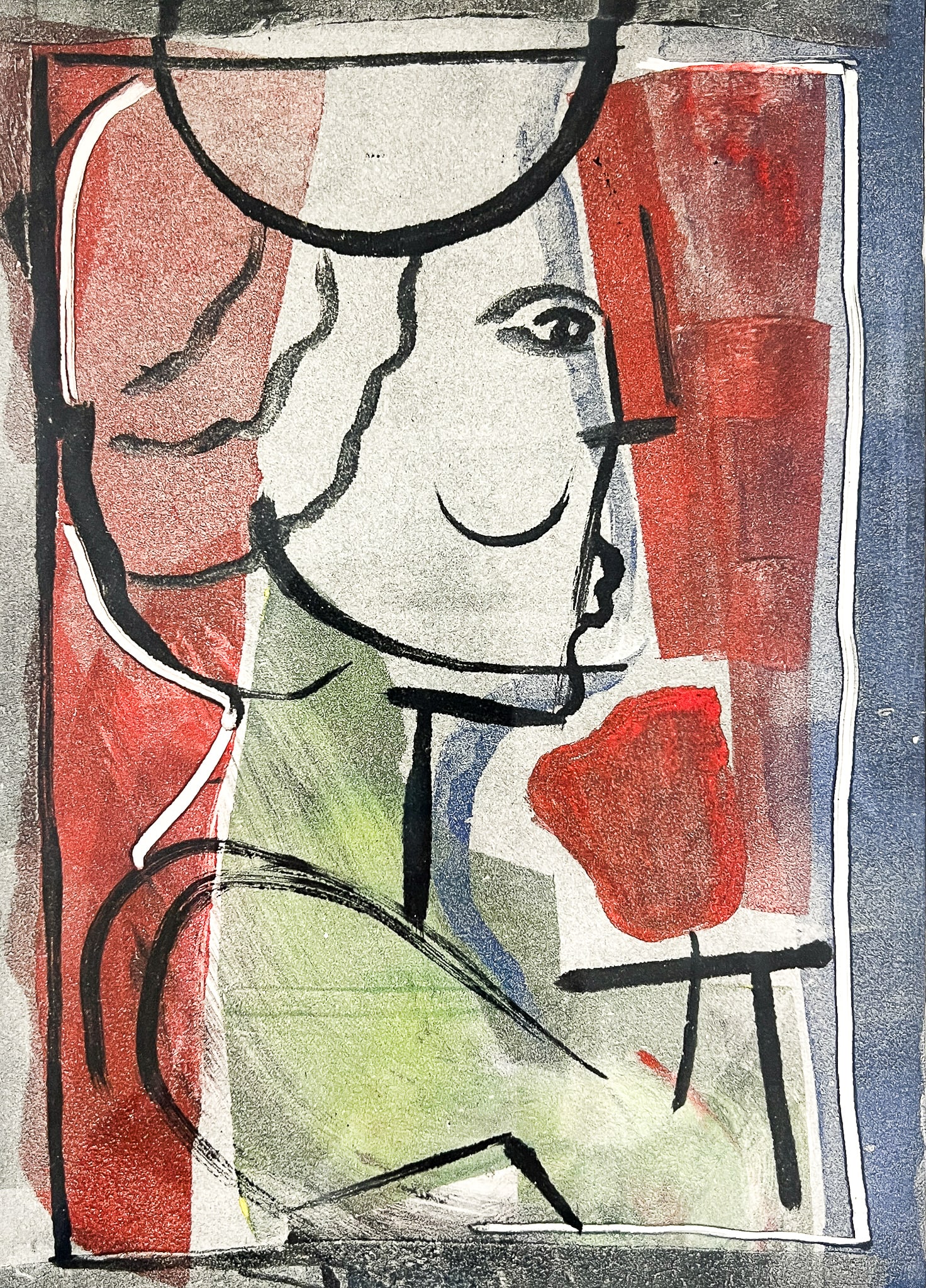Howard Sewall "Smell the Roses" Monotype: Howard Sewall (1899-1975 Oregon) "Smell the Roses" Monotype 9.5"x6.5" Image 13"x12" Framed. Unsigned. Excellent condition, not examined outside of framing.