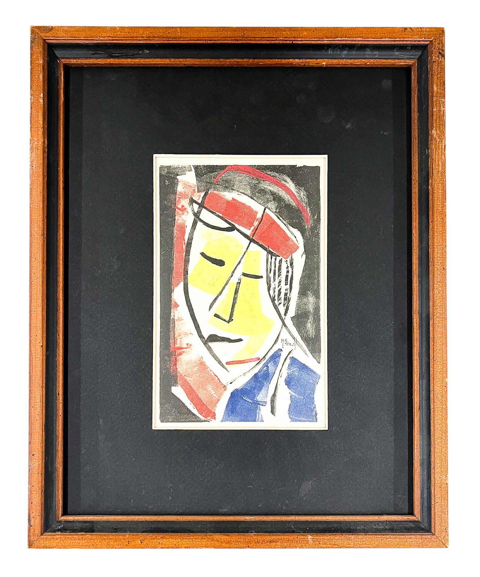 Howard Sewall "Enjoying the Sunshine" Monotype - 2