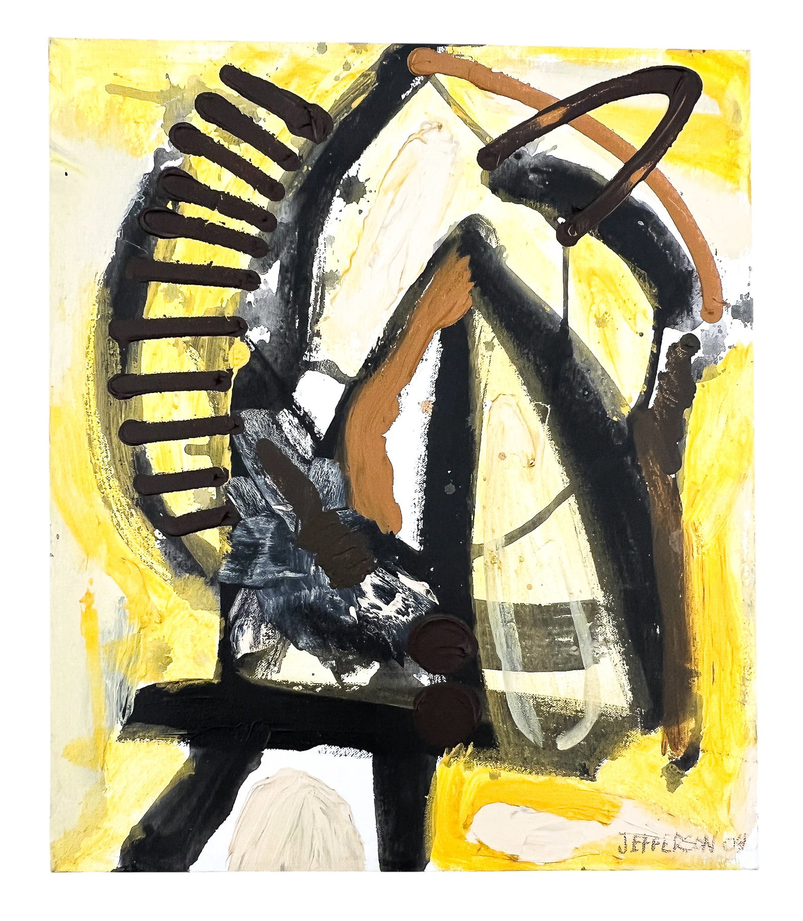 Artist Unknown "Radiate" 2004 Oil on Canvas - 2