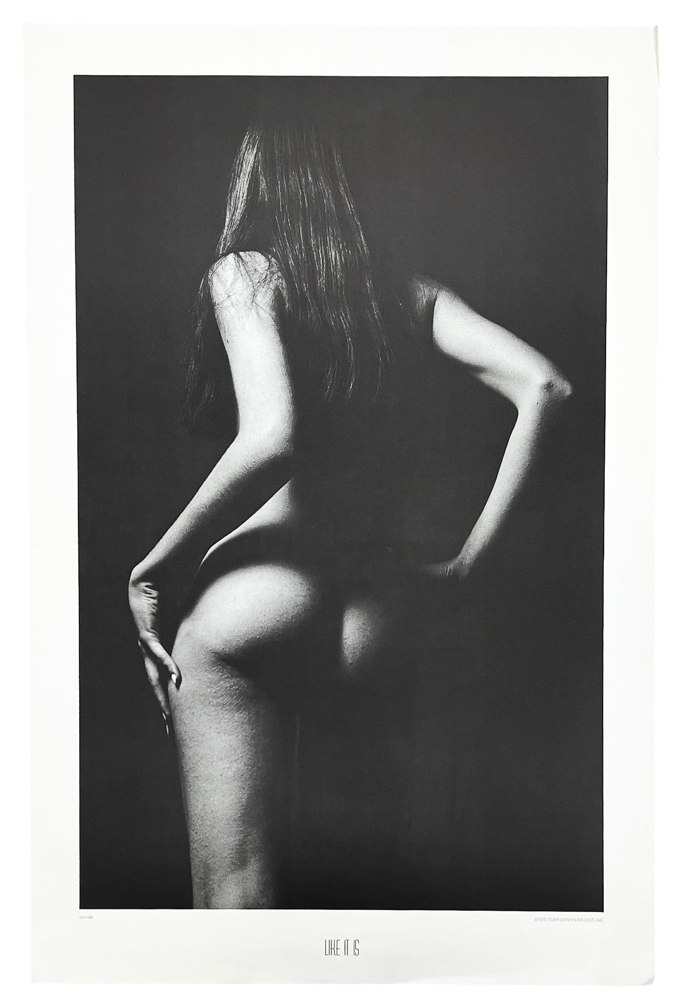 Tony Currin "Like It Is" 1970 Poster Lithograph - 2