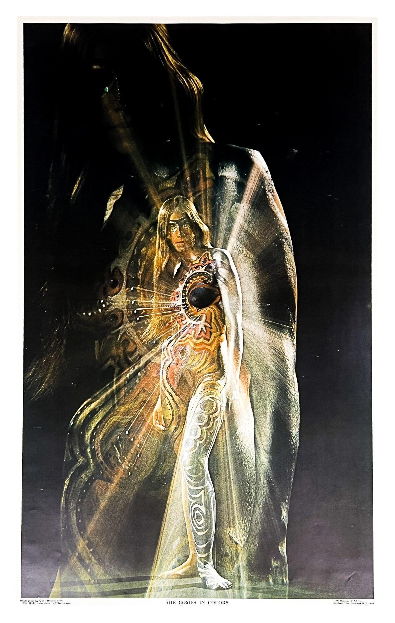Geoff Rosengarten "She Comes in Colors" 1967 Lithograph - 2