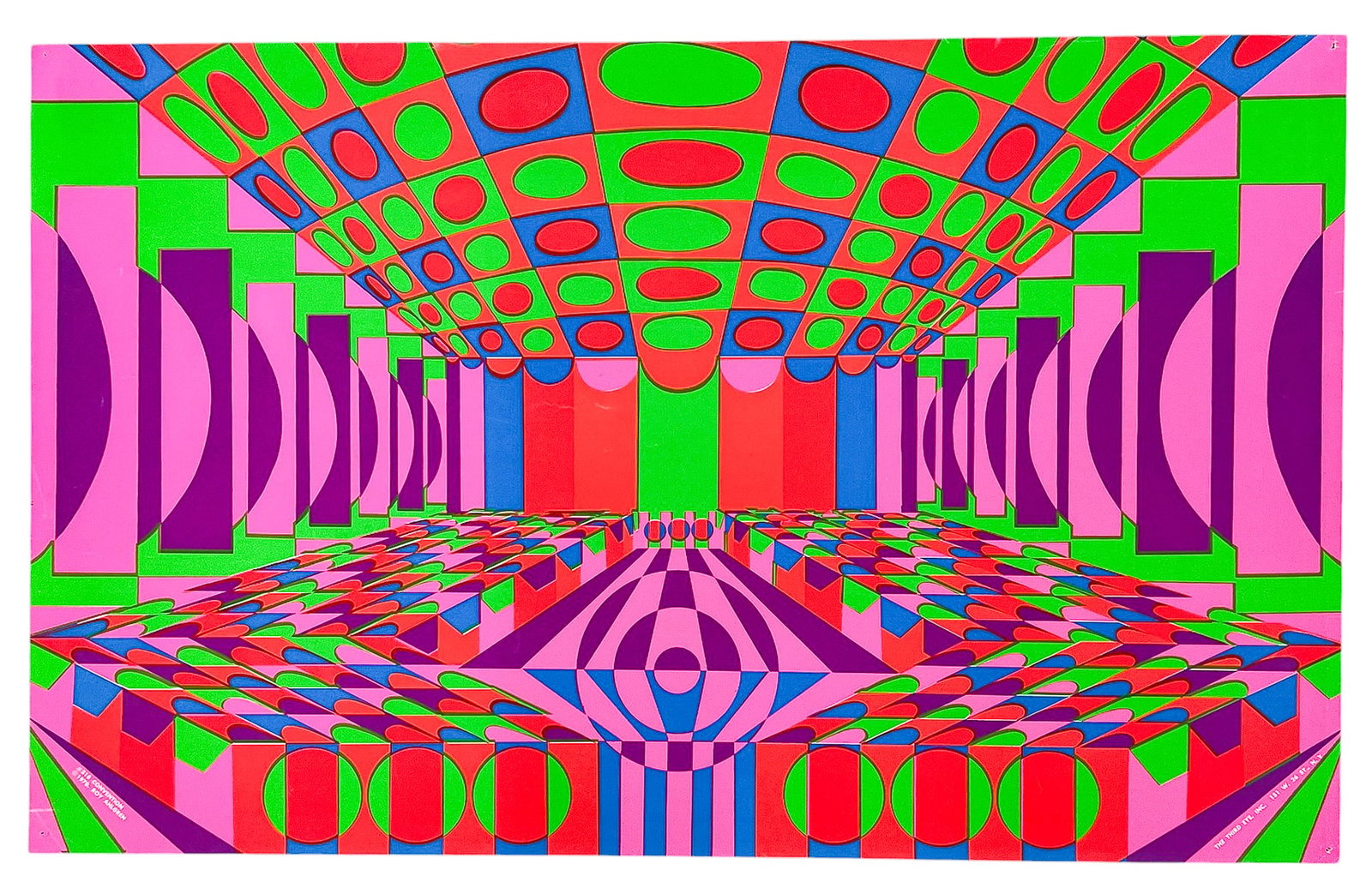 Roy Ahlgren "Convention" 1970 Lithograph - 2