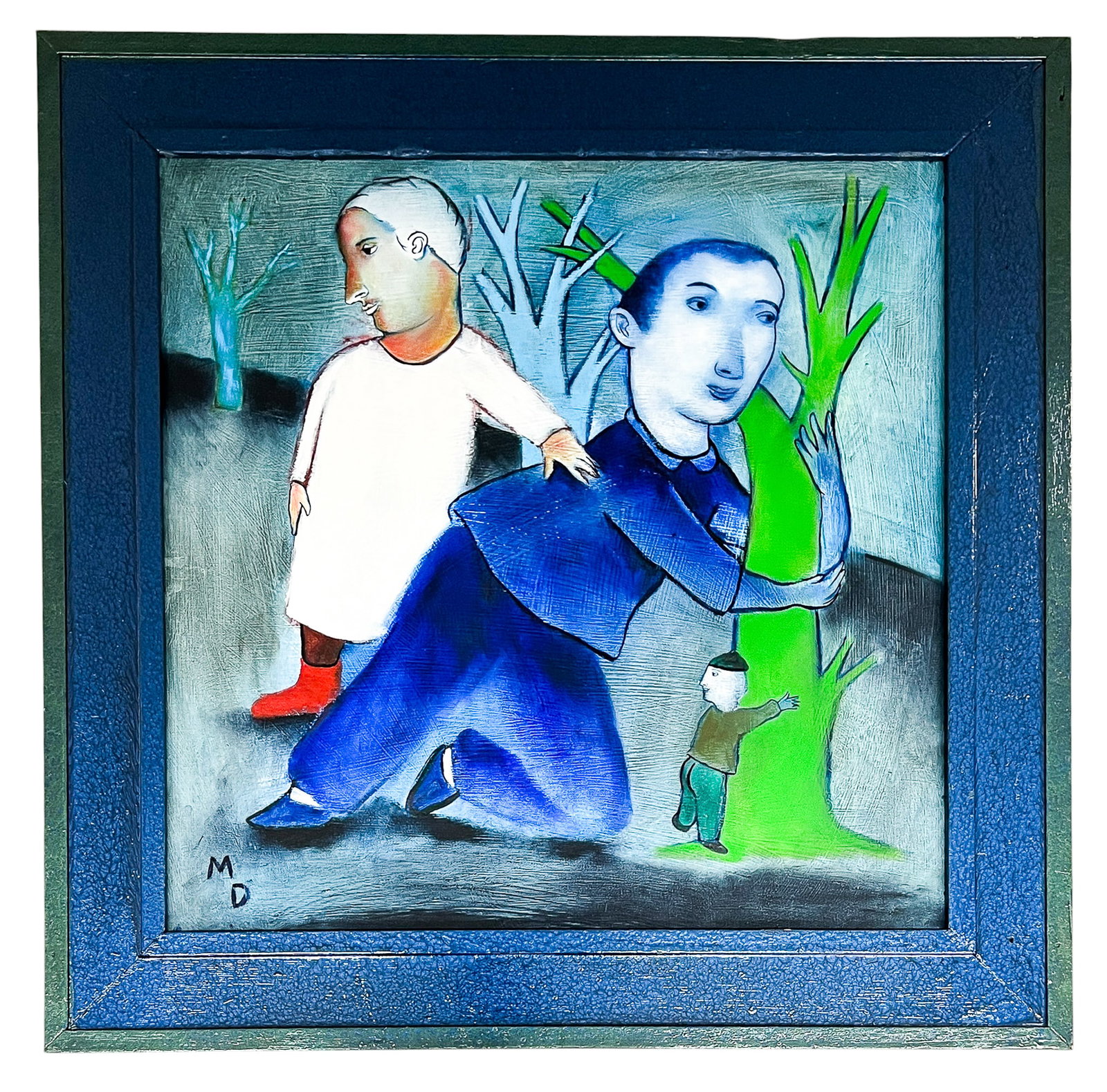 Matthew Dennison "Musty Thet" 1999 Oil on Canvas - 2