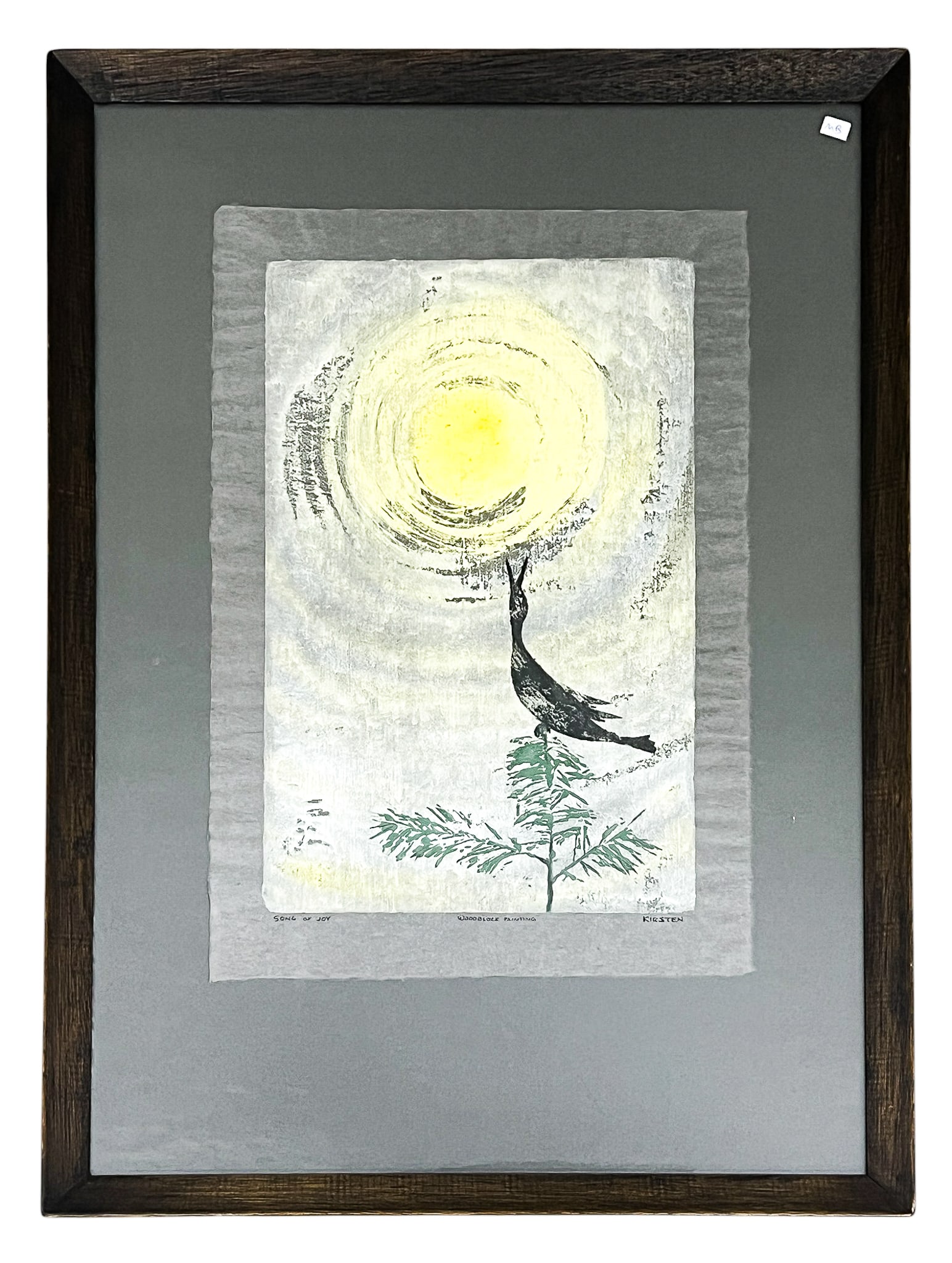 Richard Kirsten "Song of Joy" Woodblock Print - 2
