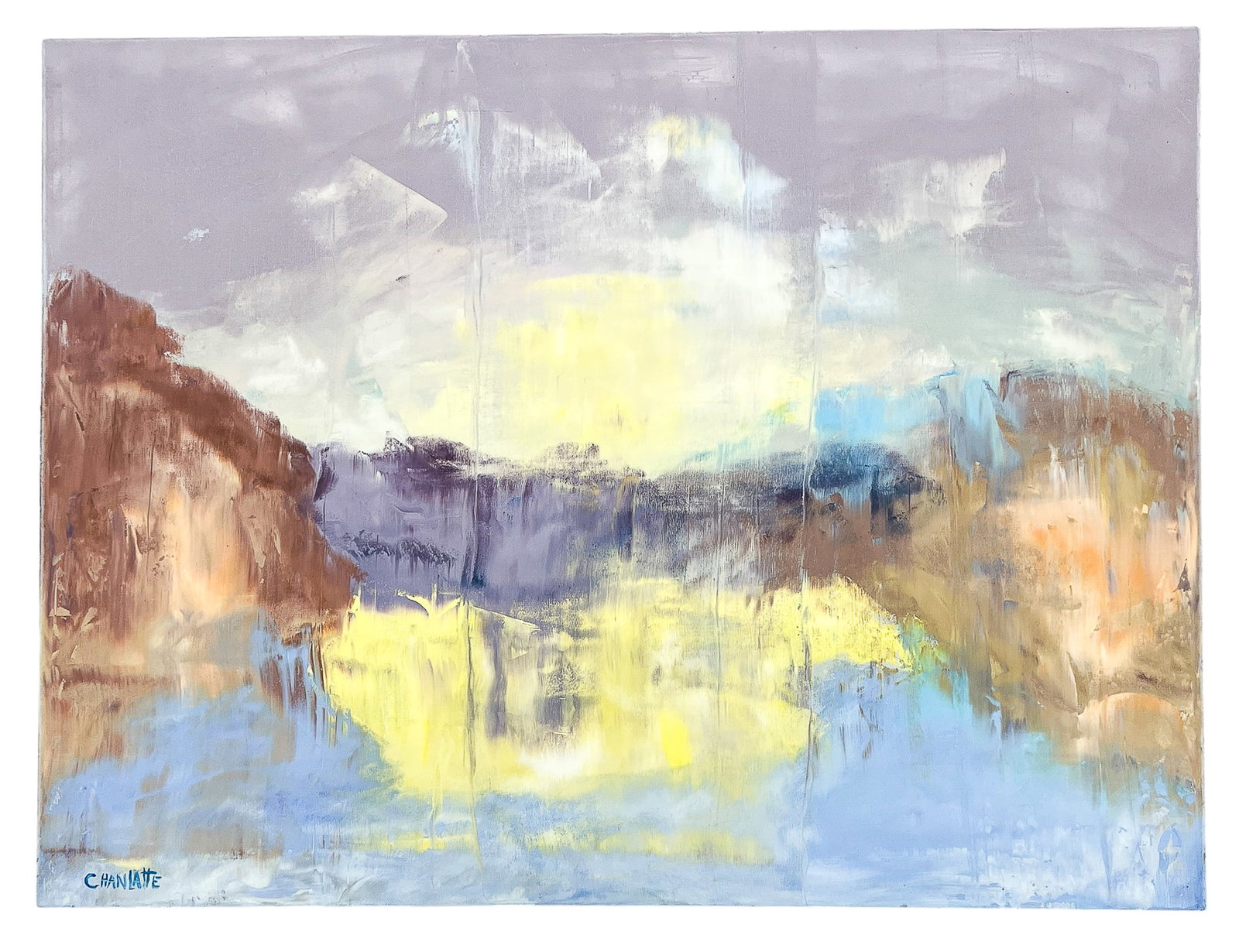 Marino Chanlatte "Ocean 65" Oil on Canvas - 2