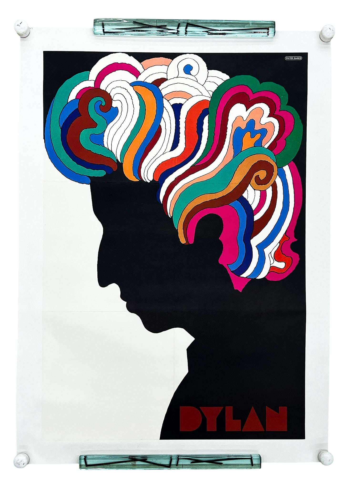 Milton Glaser "Dylan" 1966 Poster Lithograph - 2