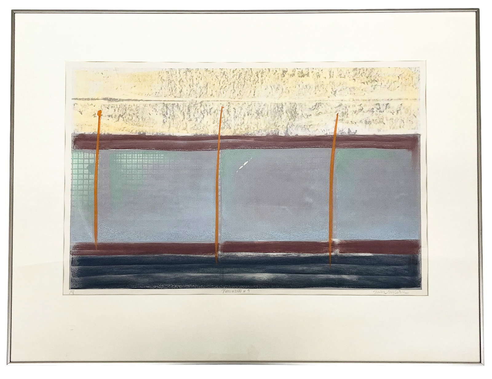 Susan Singleton "New Walls #9" Artist's Proof Lithograph - 2