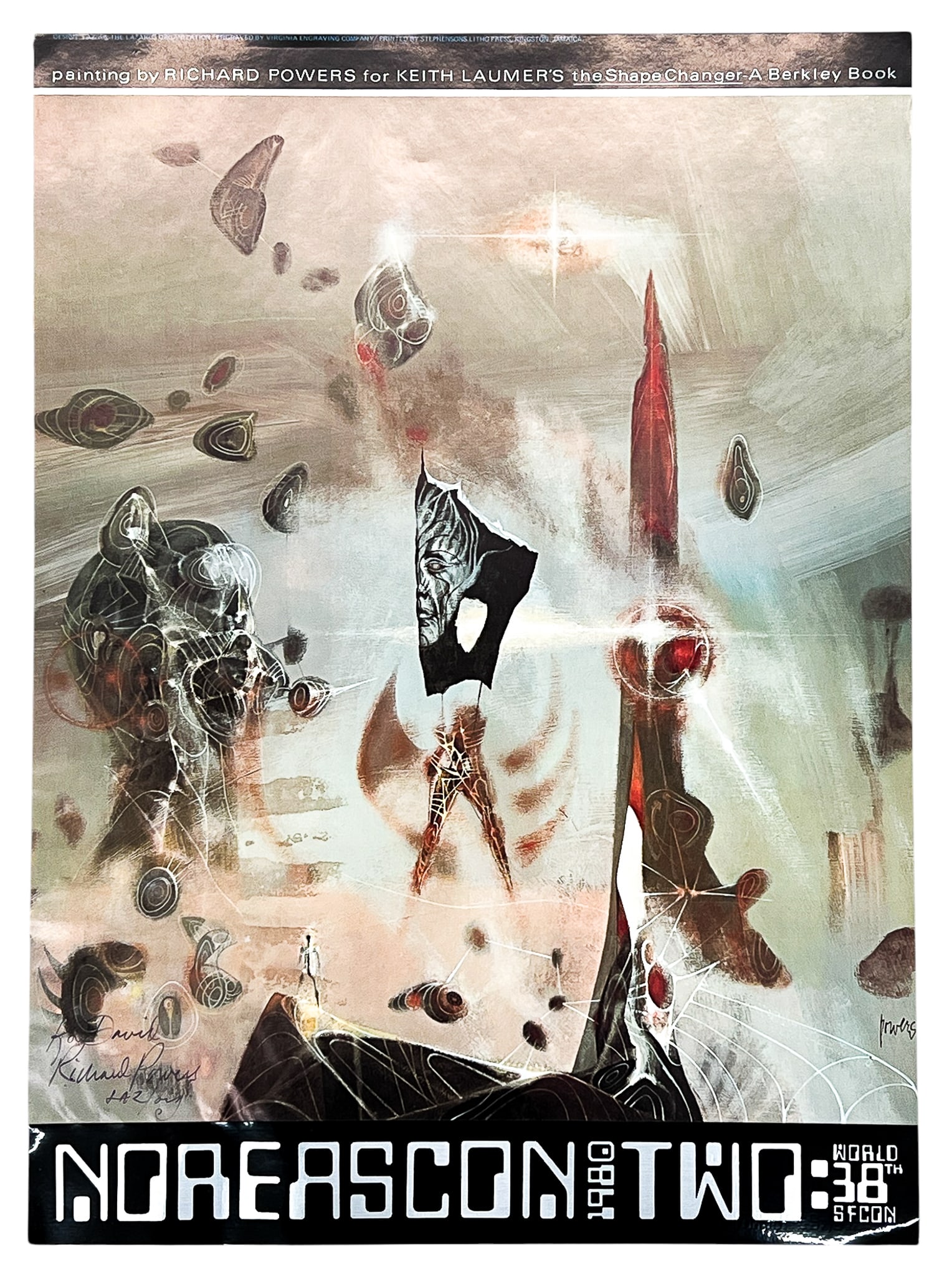 Noreascon Two 1980 Convention Poster - 2