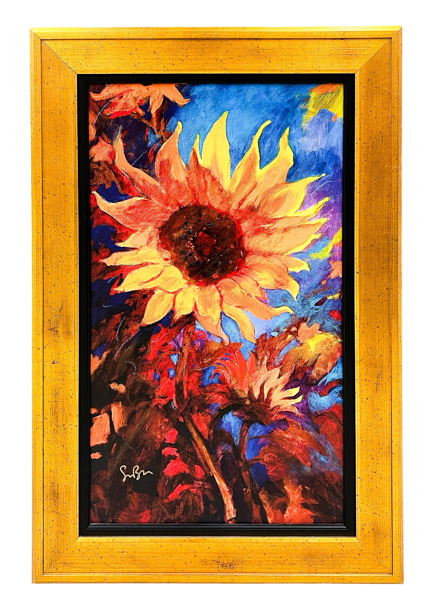 Simon Bull "Even Song" 2006 Embellished Giclee on Canvas - 2