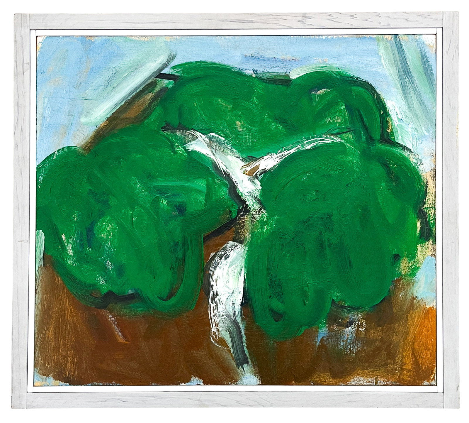 Artist Unknown "Tree Farm Landscape" 1969 Oil on Canvas - 2