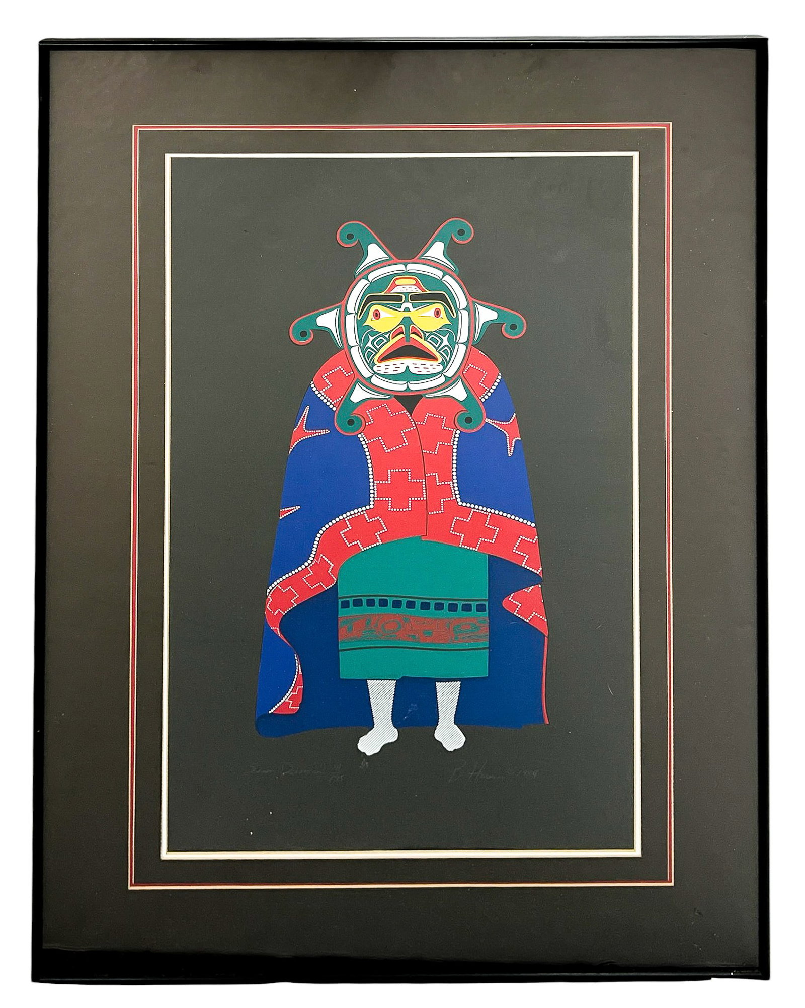 Barry Herem "Sun Dance Frog" 1984 Serigraph - 2