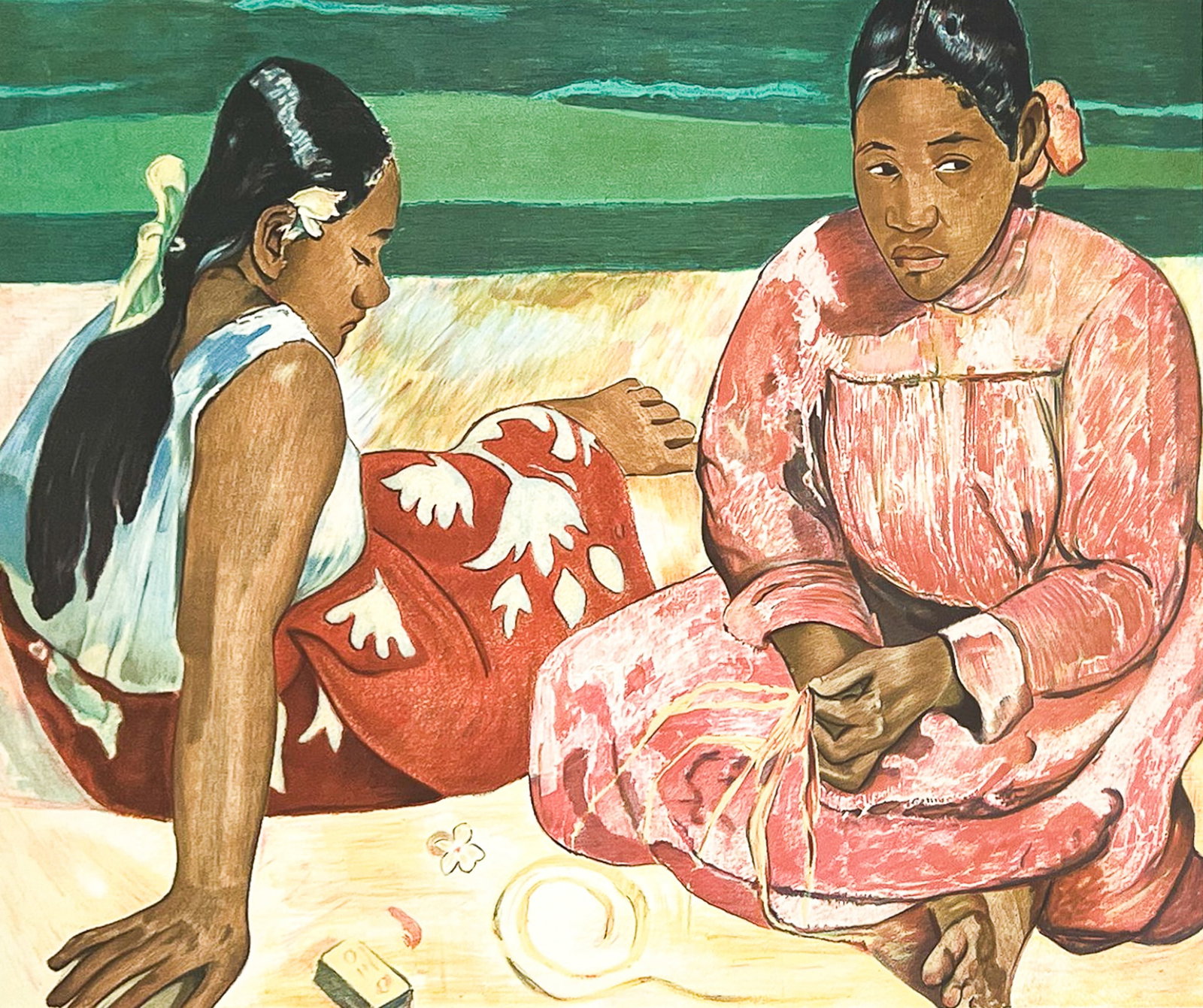 After Paul Gauguin "Tahitian Women on the Beach" Lithograph (1 of 2)