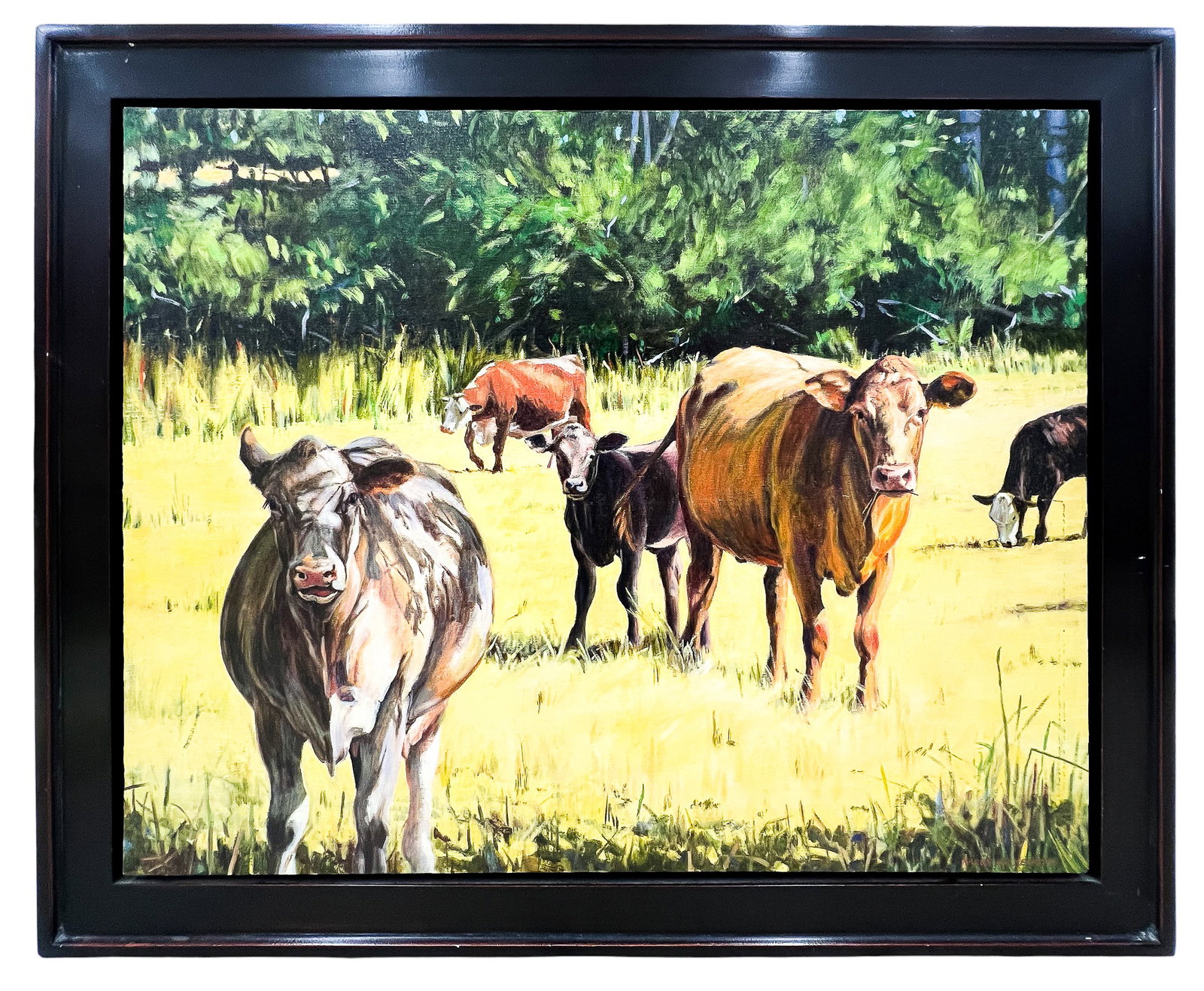 Karen Hackenberg "Under Standing" 2004 Oil on Canvas - 2