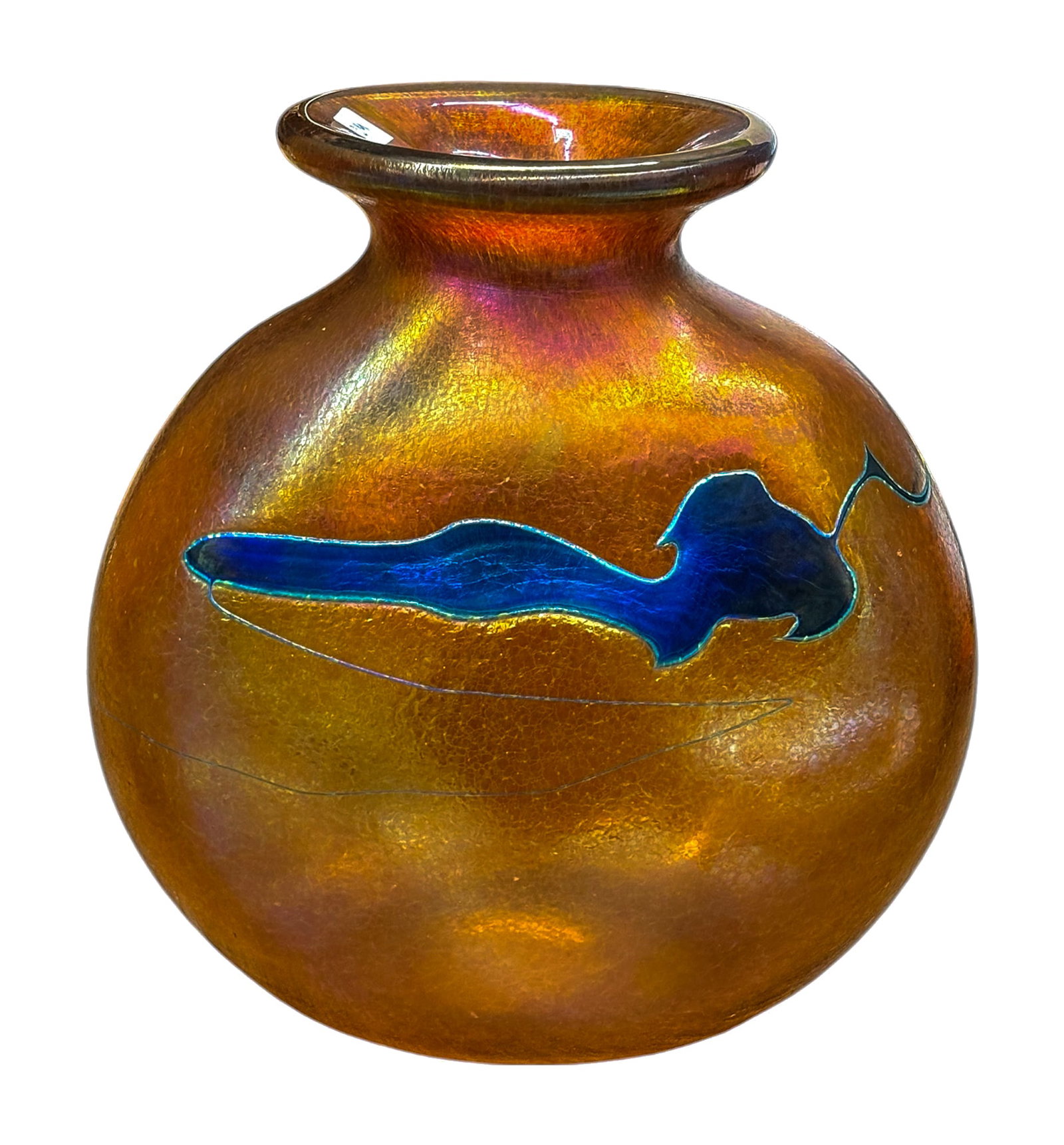 Robert Held Art Glass Vase - 2
