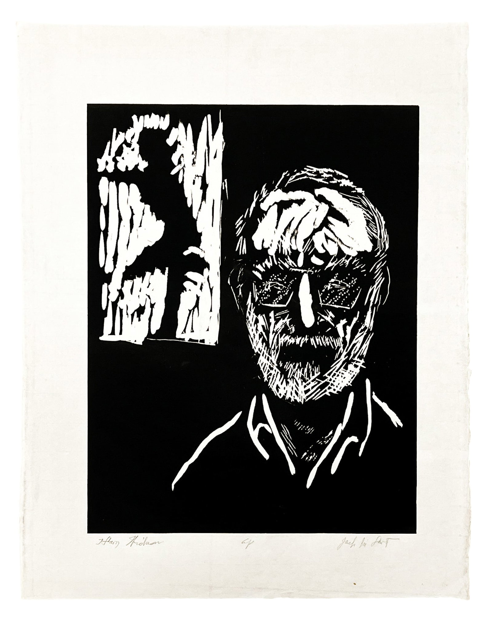 Jack McLarty "Harry Widman" Artist's Proof Lithograph - 2