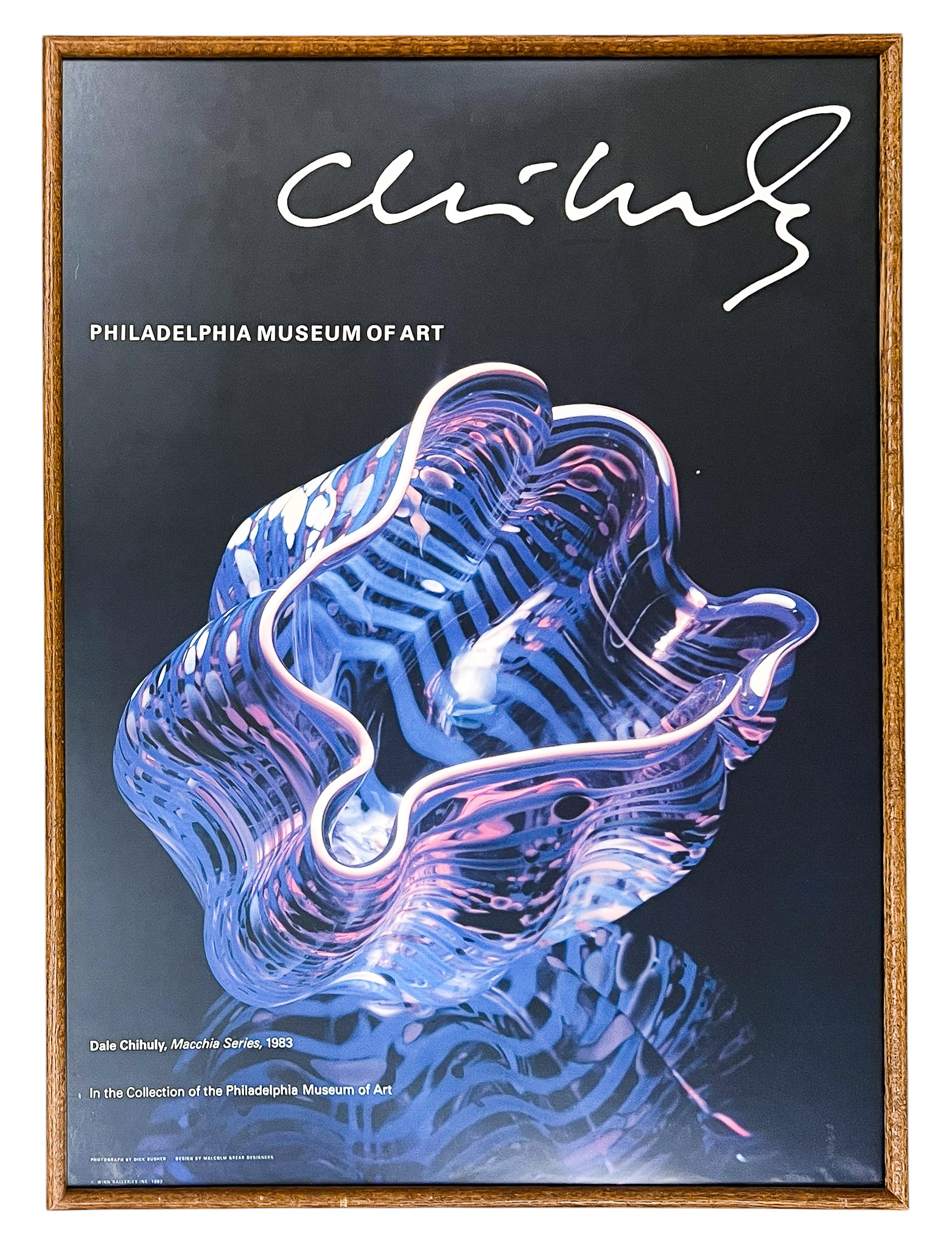 Dale Chihuly 1983 Glass Exhibition Poster - 2