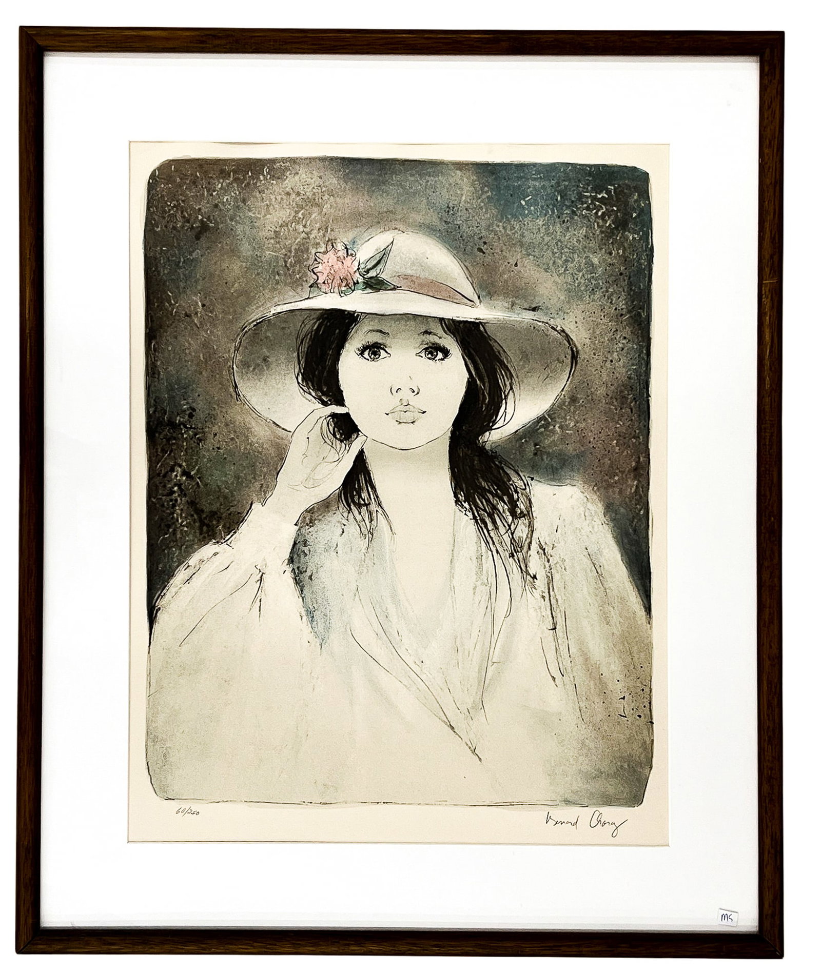 Bernard Charoy "Michelle" 1981 Lithograph on Arches - 2