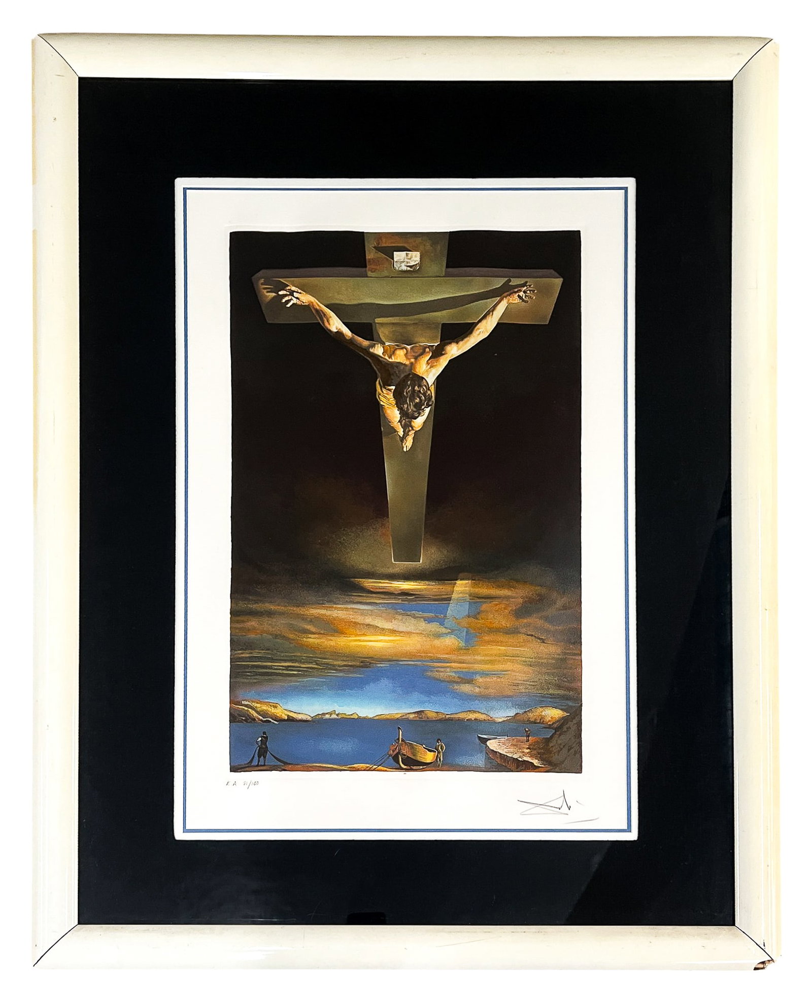 After Salvador Dali "Christ of St. John of the Cross" 1982 Engraving - 2