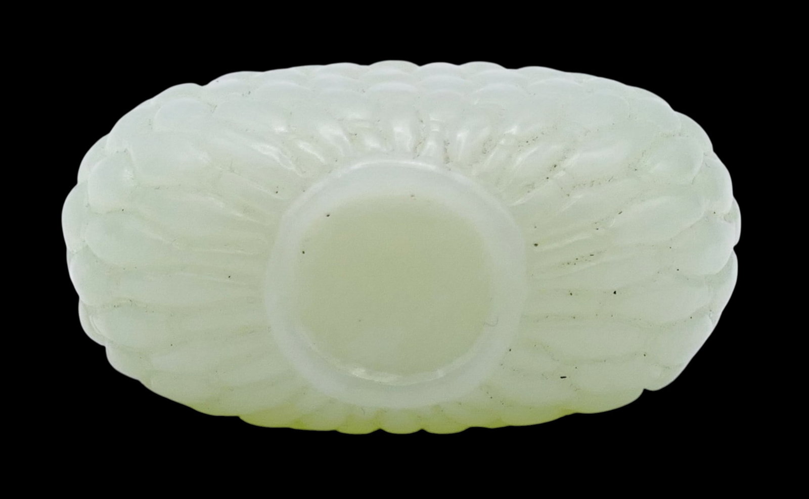 Chinese Jade Basket Weave Snuff Bottle - 3