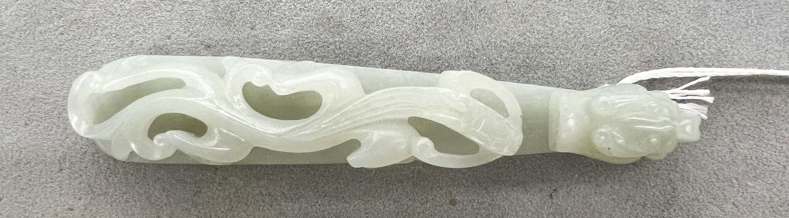 Chinese Jade Dragon Belt Hook - 10