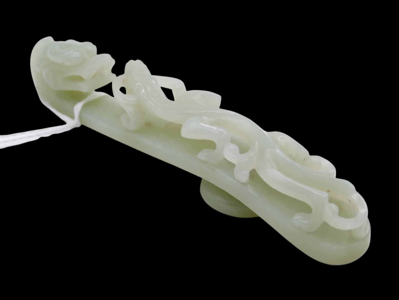 Chinese Jade Dragon Belt Hook (1 of 4)