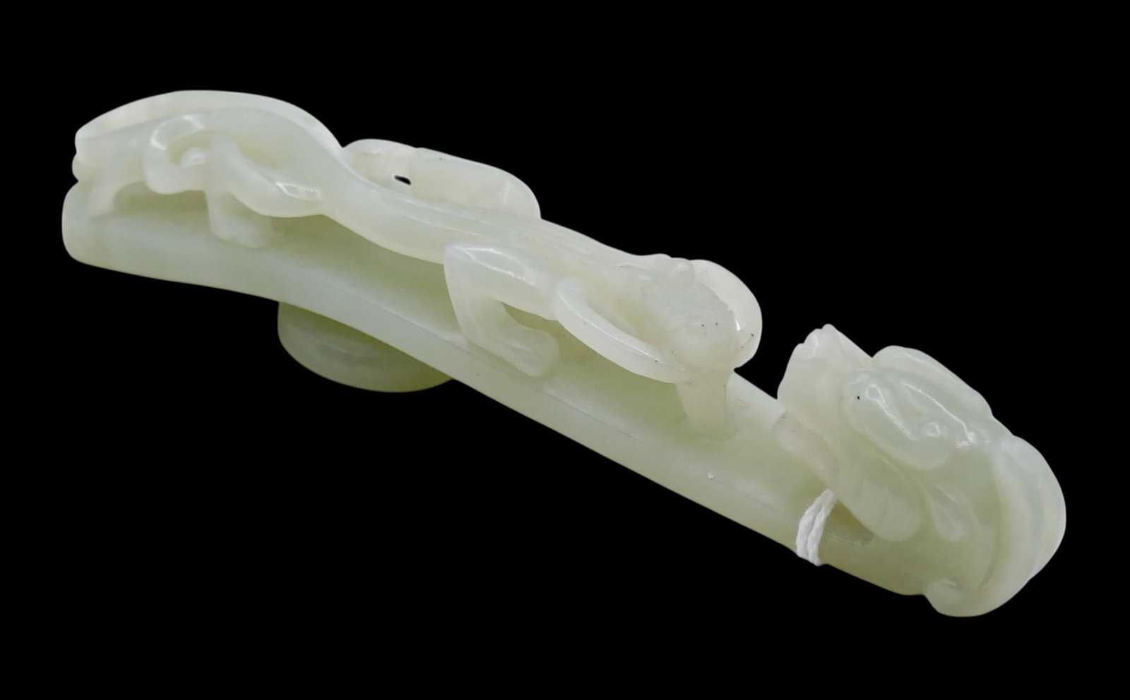 Chinese Jade Dragon Belt Hook - 2