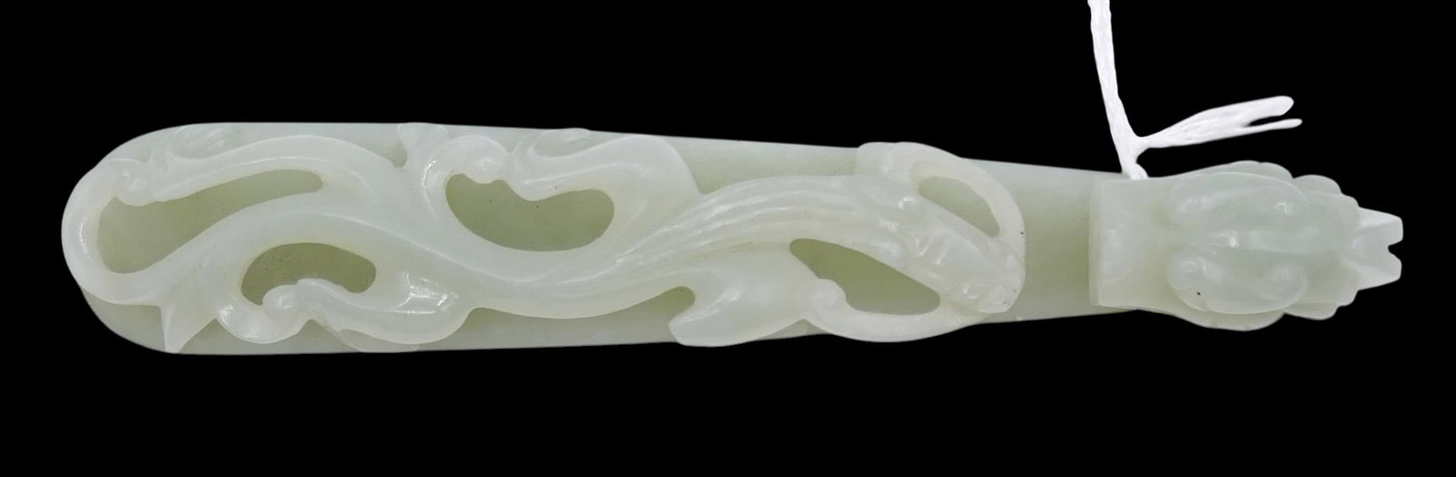 Chinese Jade Dragon Belt Hook - 3
