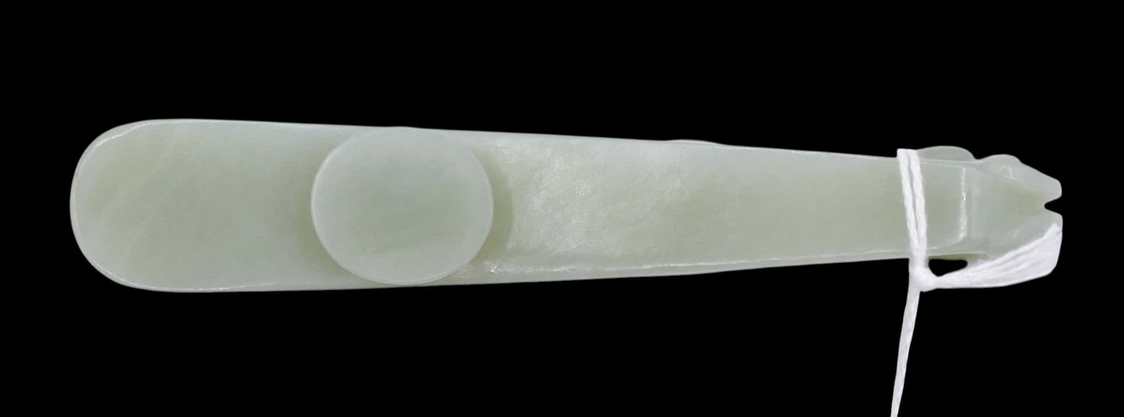Chinese Jade Dragon Belt Hook - 4