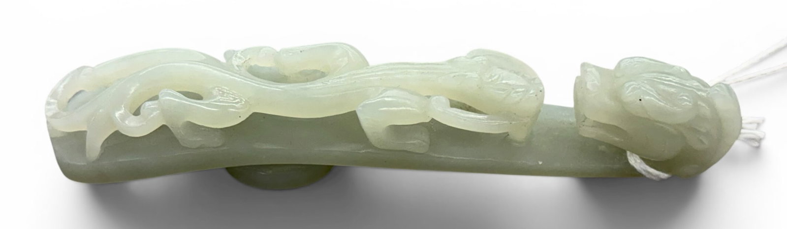Chinese Jade Dragon Belt Hook - 6