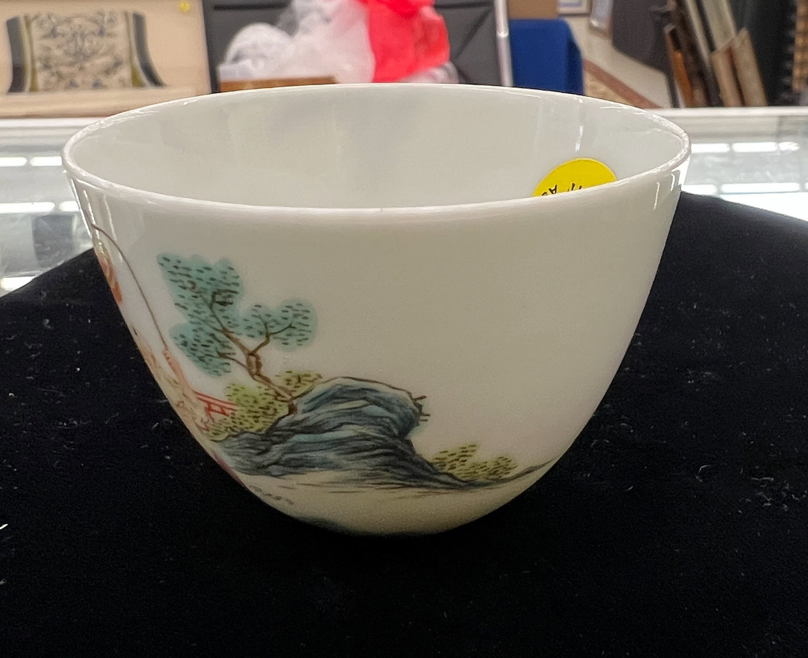 Fine Chinese Porcelain Children Wine Cup - 8