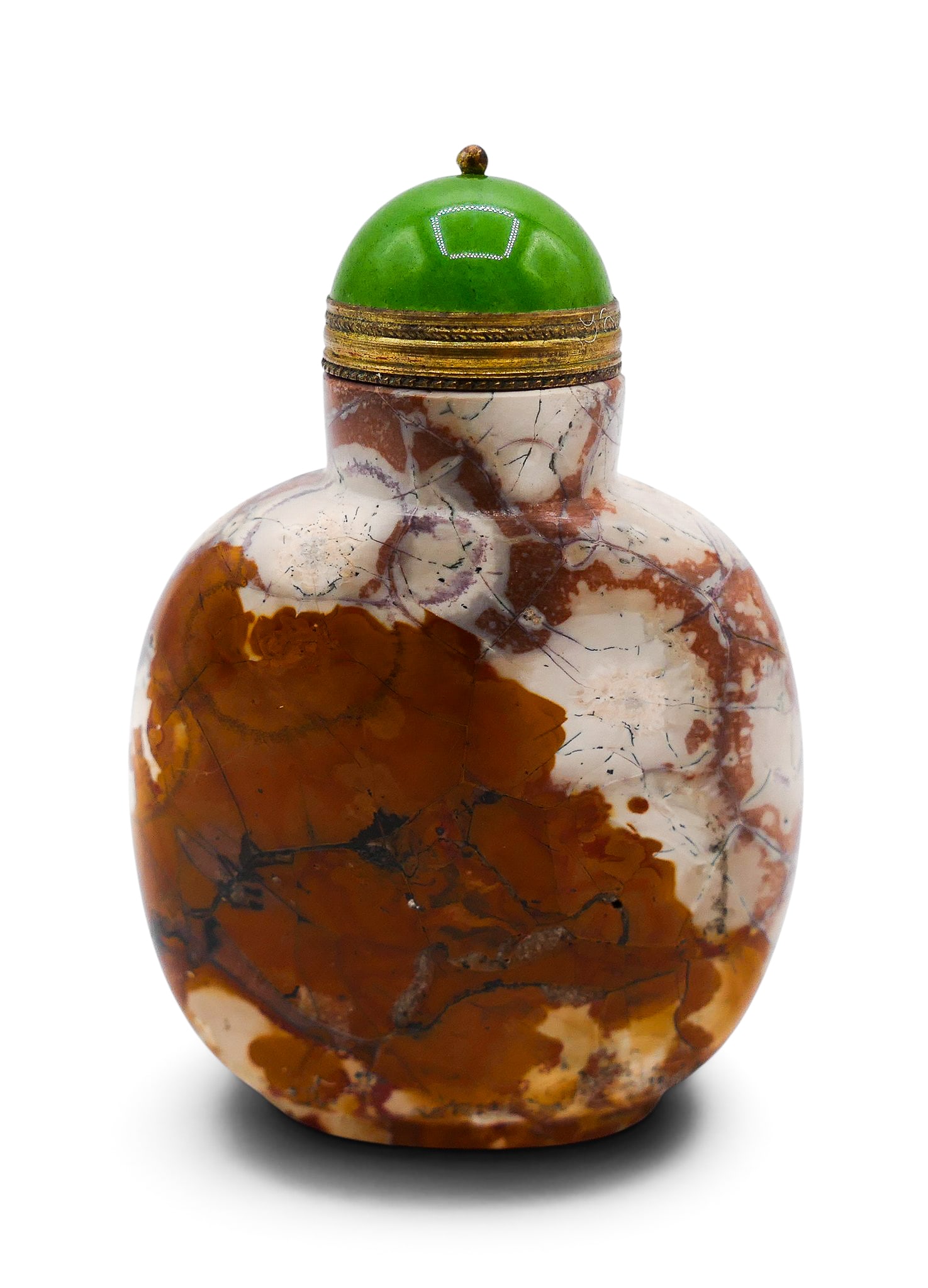 Fine Chinese Jasper Snuff Bottle (1 of 5)
