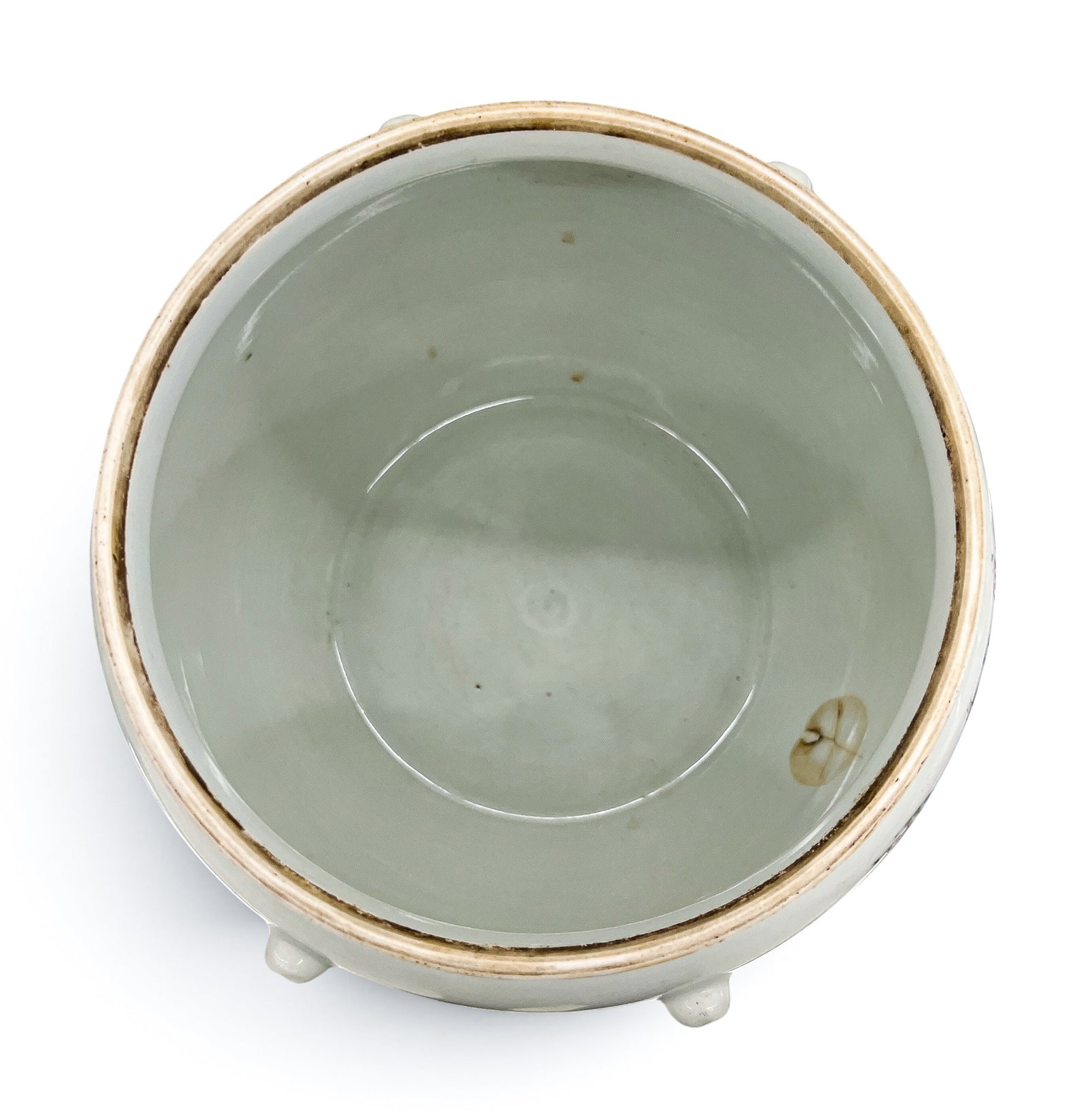 Old Chinese Qianjiang Porcelain Kamcheng Jar on Stand - 7