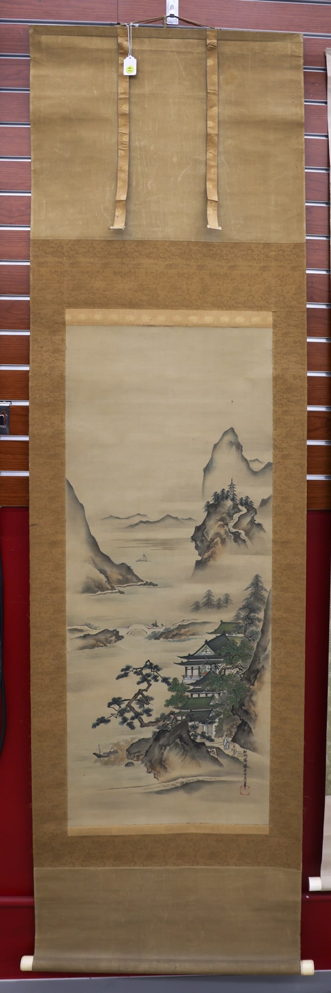 Shushin Fujiwara Edo Period Japanese Scroll Painting - 2