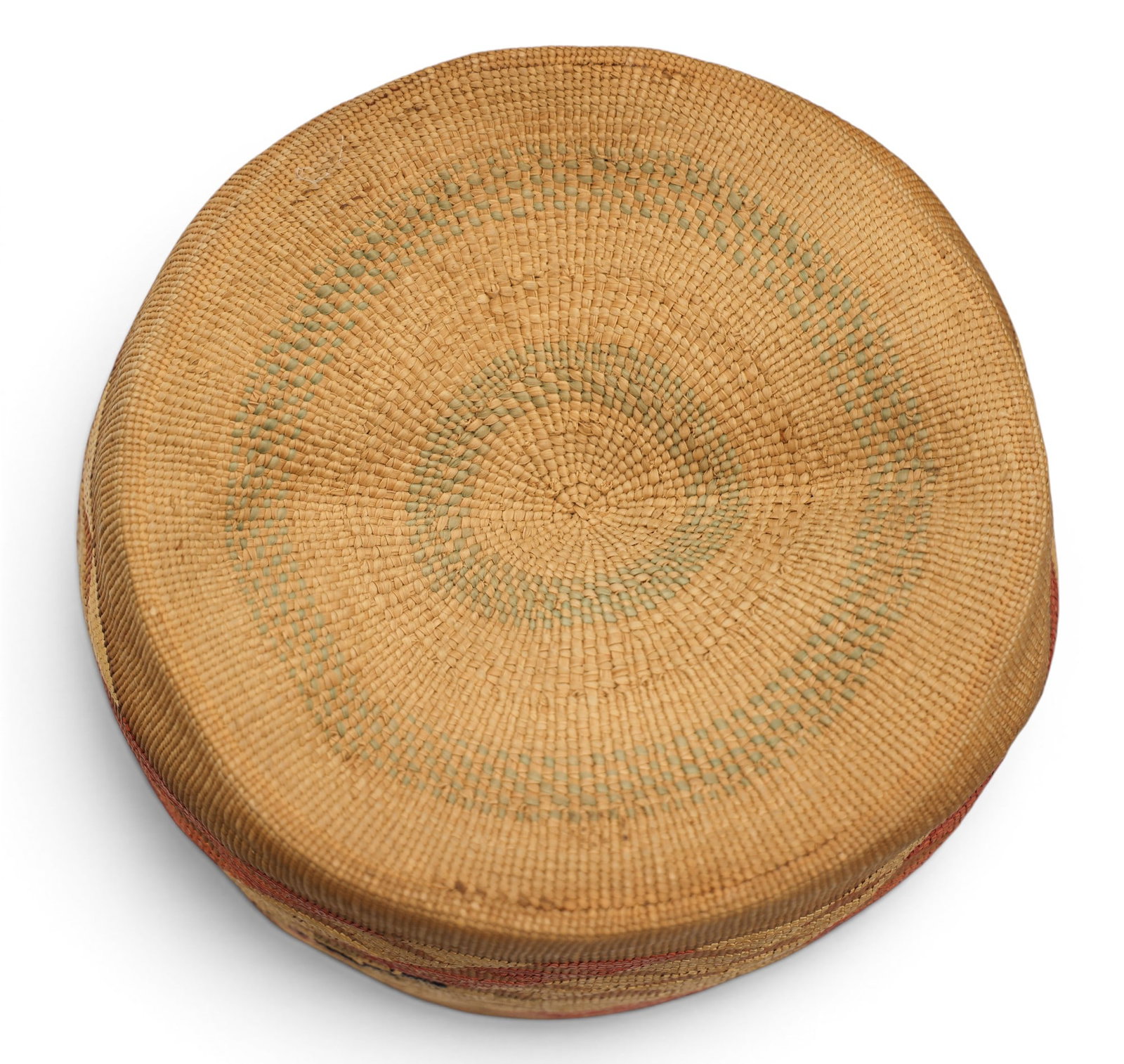 Antique Tlingit Spruce Root Indian Basket - 4
