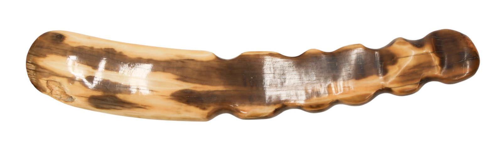 Antique Inupiaq Eskimo Fossilized Tusk Pick Head Implement - 2