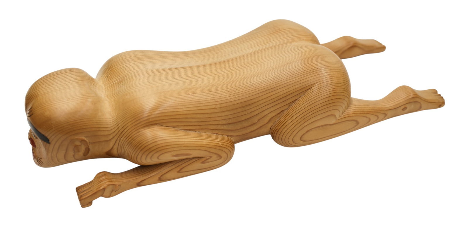 Gerry Dudoward (Tsimshian) "Human Slave" 1987 Carved Cedar - 2
