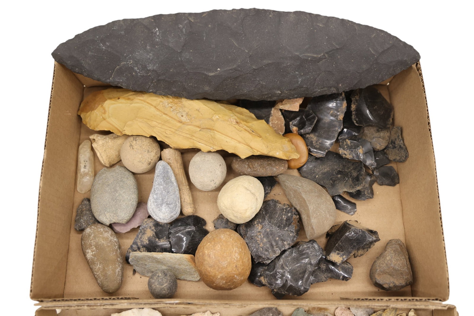 Lifetime Collection of Old Native American Found Arrowheads and Implements - 4