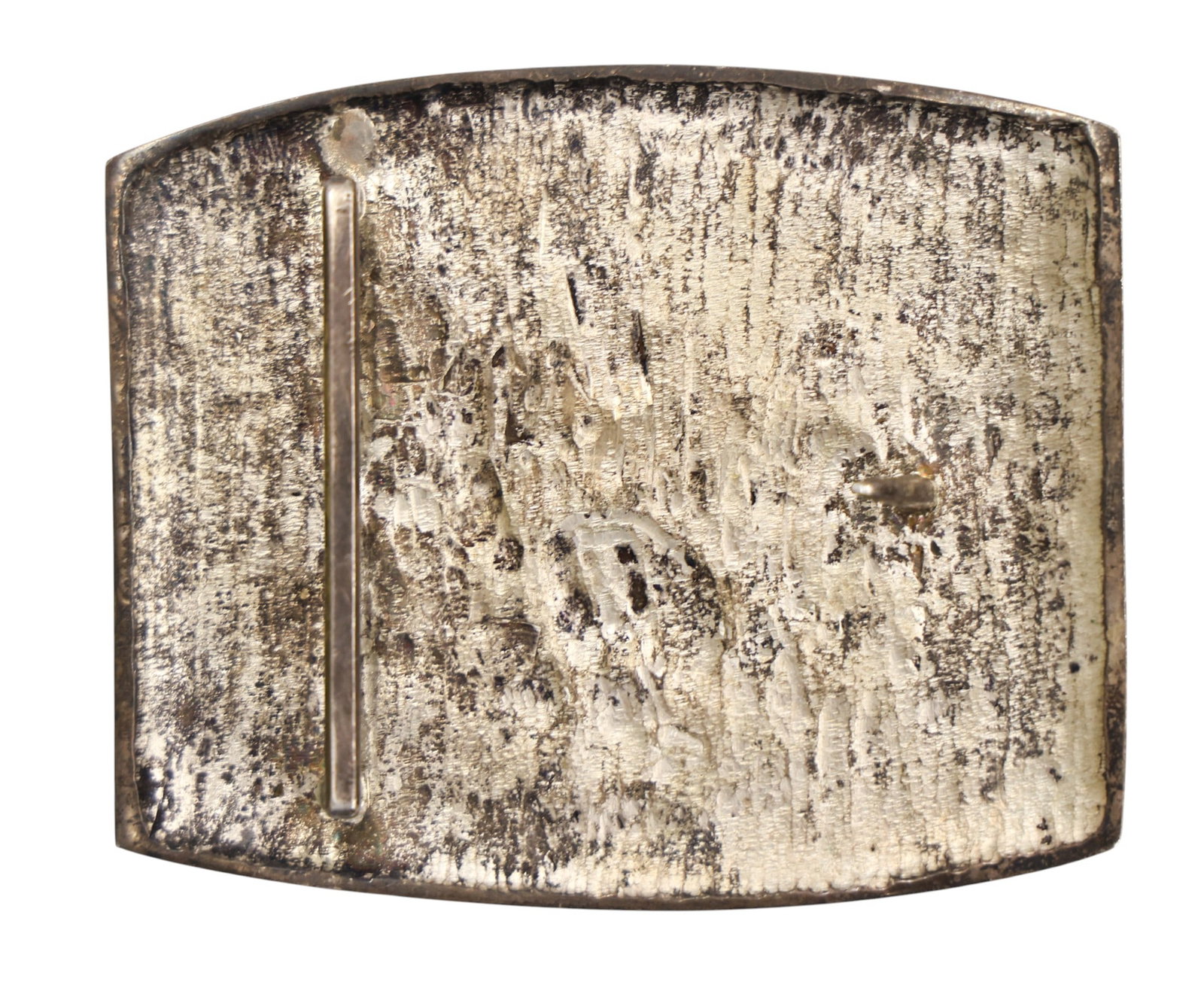 Heavy Handmade Sterling Rodeo Western Belt Buckle - 2