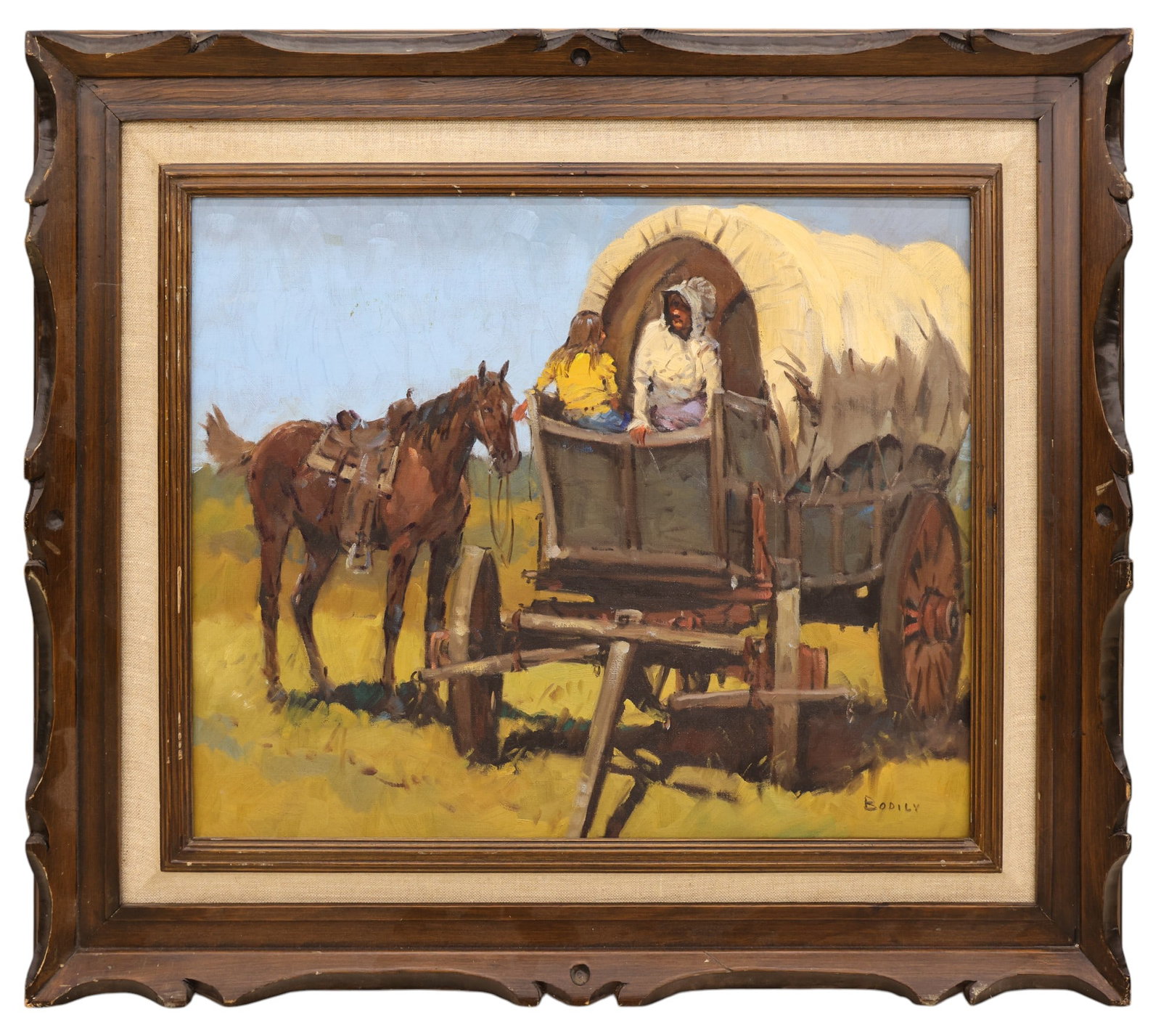 Sheryl Bodily "Prairie Life" Oil on Canvas - 2