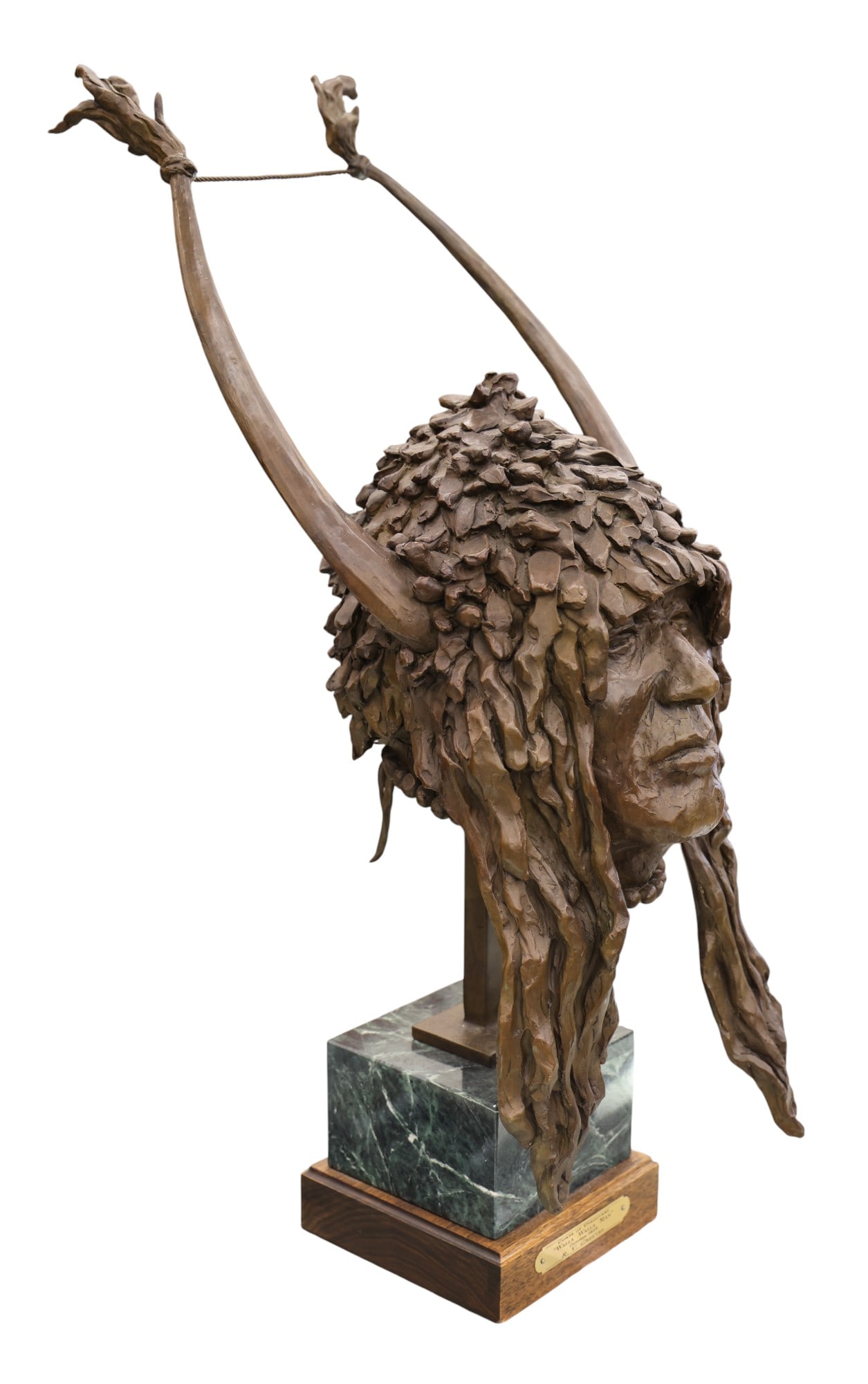 Richard Greeves "Walla Walla Man" 2002 Bronze Sculpture - 2