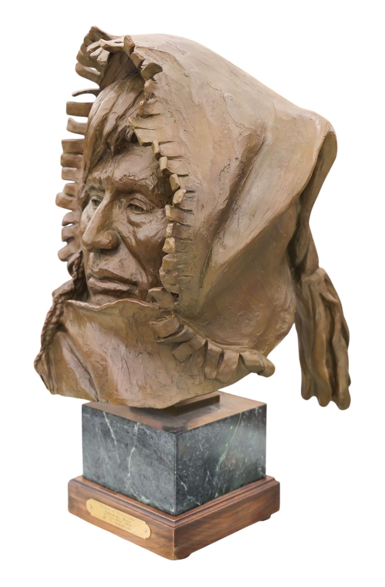 Richard Greeves "Absaroka Man" 2005 Bronze Sculpture - 2